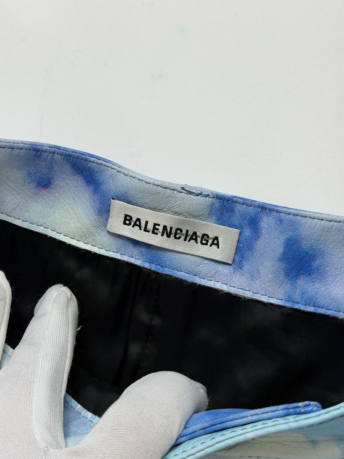 Balenciaga Balenciaga Spring 2018 3 Parts Leather Landscape Print Pants Size US 30 / EU 46 - 11 Thumbnail