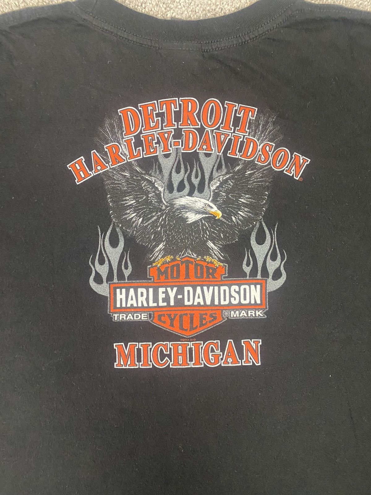 Harley Davidson × Vintage Y2k black harley davidson tshirt Size US XXL / EU 58 / 5 - 5 Thumbnail