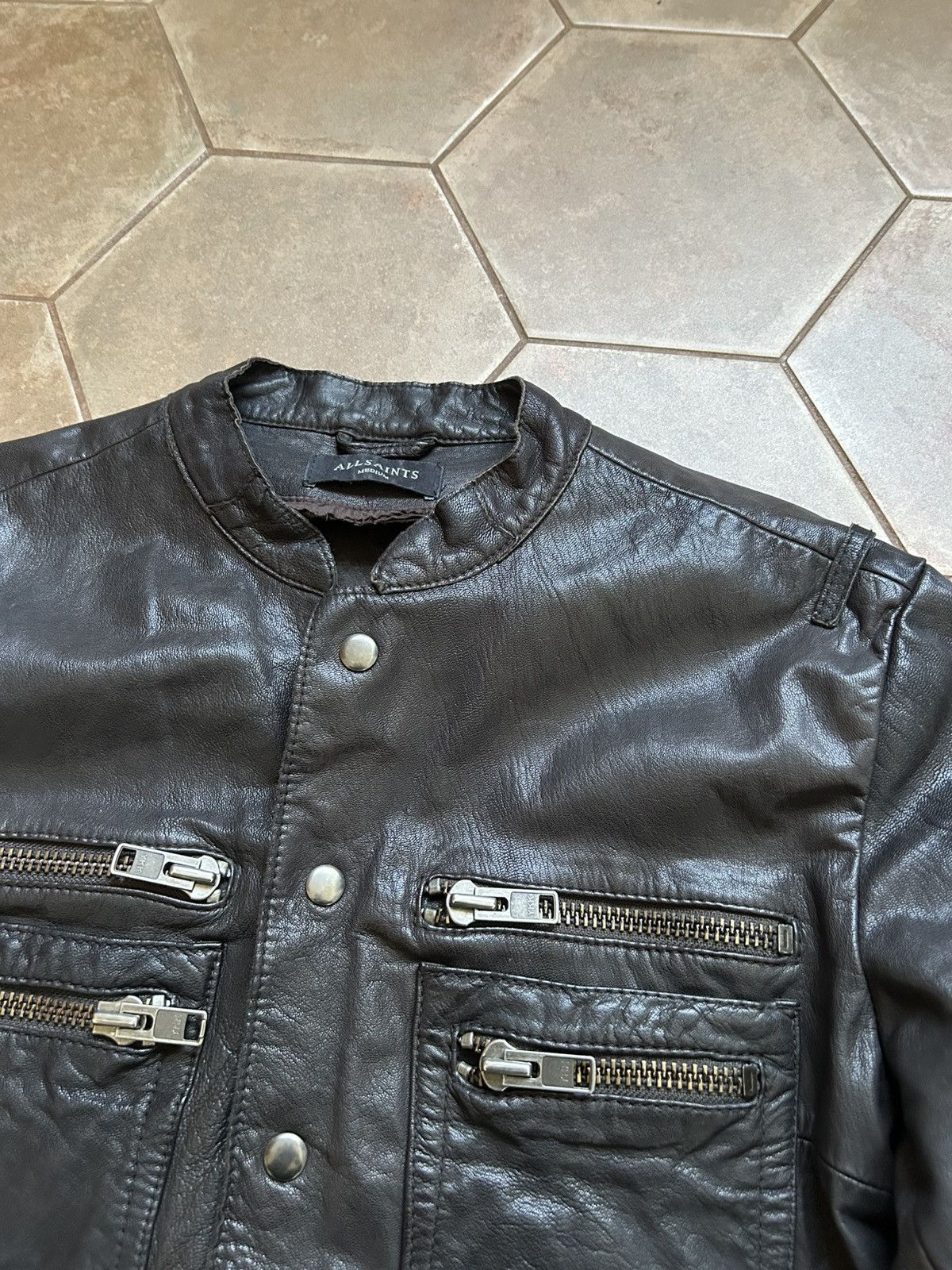 Allsaints Allsaints leather jacket Size US M / EU 48-50 / 2 - 4 Thumbnail