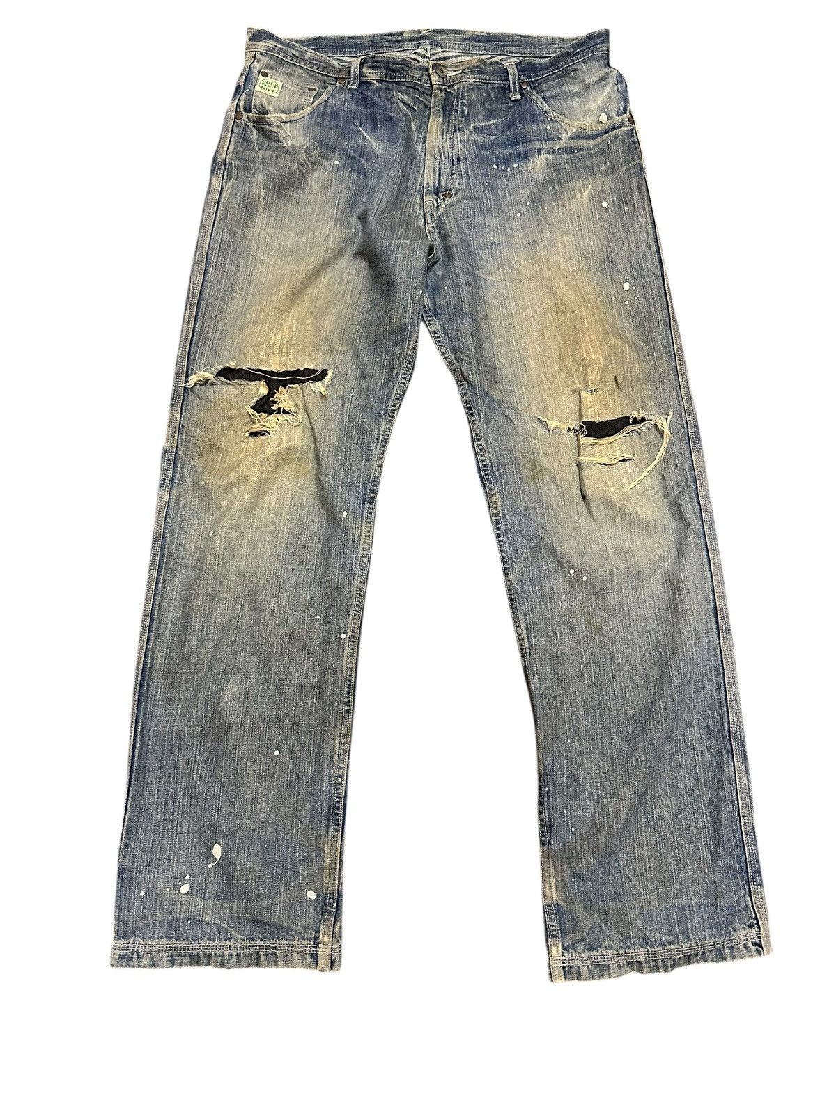 MasterPiece MasterPiece Pants Denim Japan Size US 37 - 1 Thumbnail