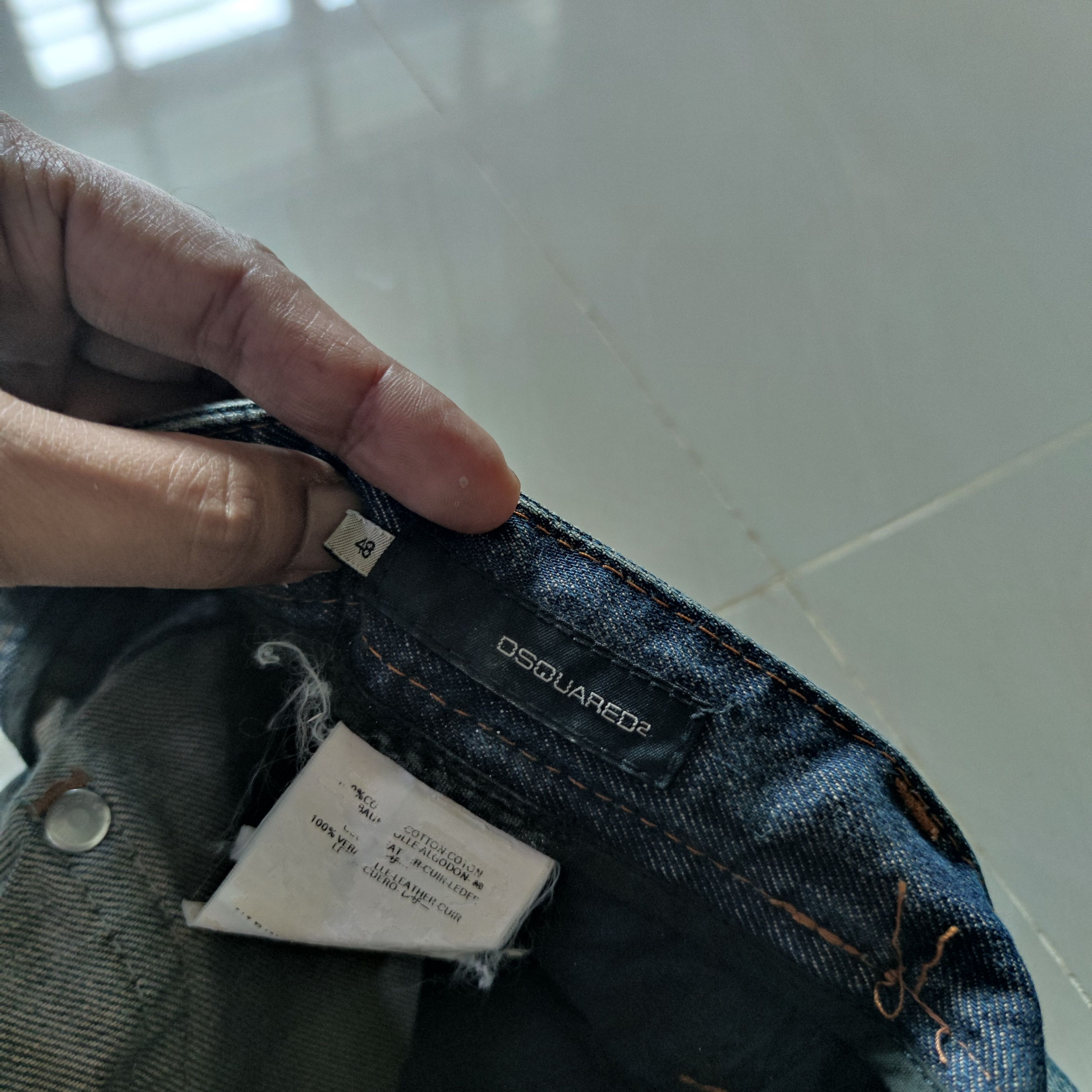 Dsquared2 DSQUARED RARE DESIGN JEAN Size US 34 / EU 50 - 10 Thumbnail