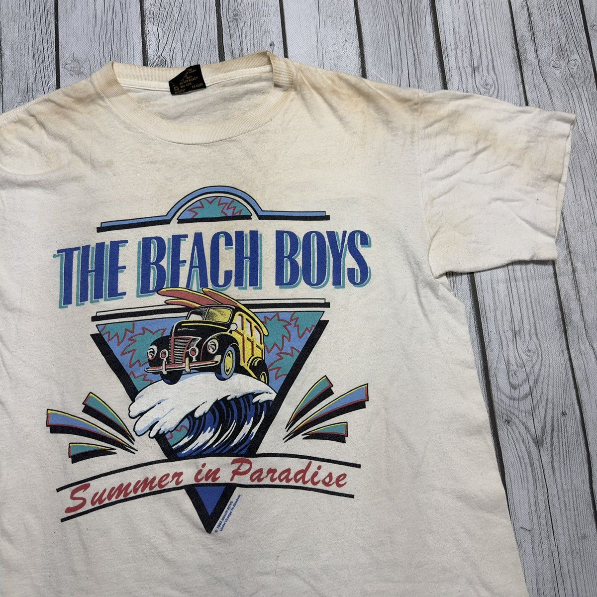 Band Tees × Brockum × Vintage Vintage The Beach Boys tee Size US L / EU 52-54 / 3 - 3 Thumbnail
