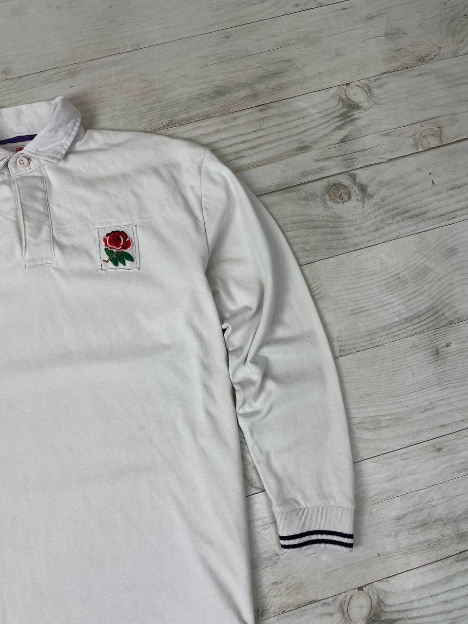Cotton Traders Vintage Cotton Traders England Rugby Polo Shirt Long Sleeve Size US XL / EU 56 / 4 - 5 Thumbnail