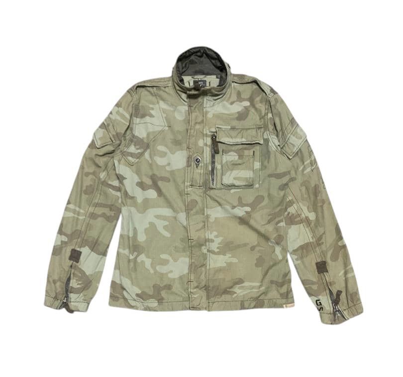 G-Star Raw X Marc Newson Camo Parka Jacket | Masdings