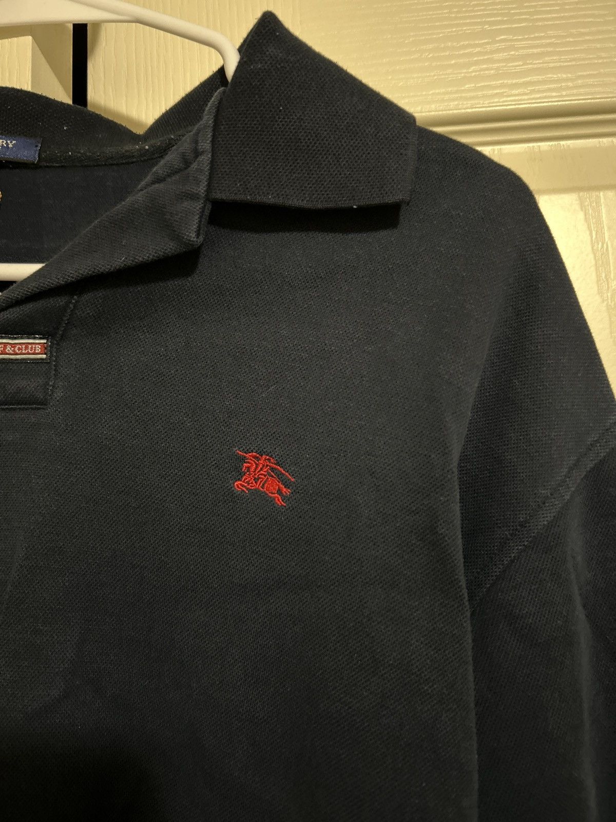 Burberry × Vintage Vintage Burberry London golf shirt Size US L / EU 52-54 / 3 - 2 Thumbnail