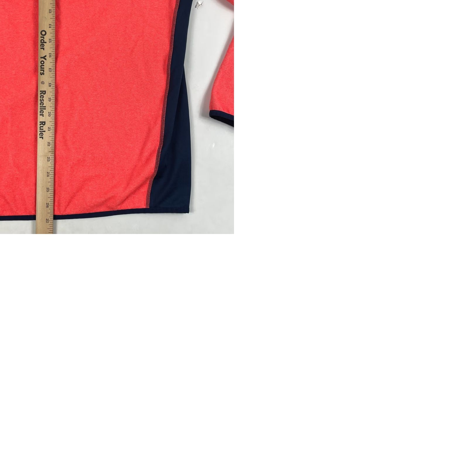 Under Armour Under Armour Sweater Mens M Red Peach ColdGear Infrared 1/4 Zip Fleece Golf PullOver Regular Knit Logo Size US M / EU 48-50 / 2 - 9 Thumbnail
