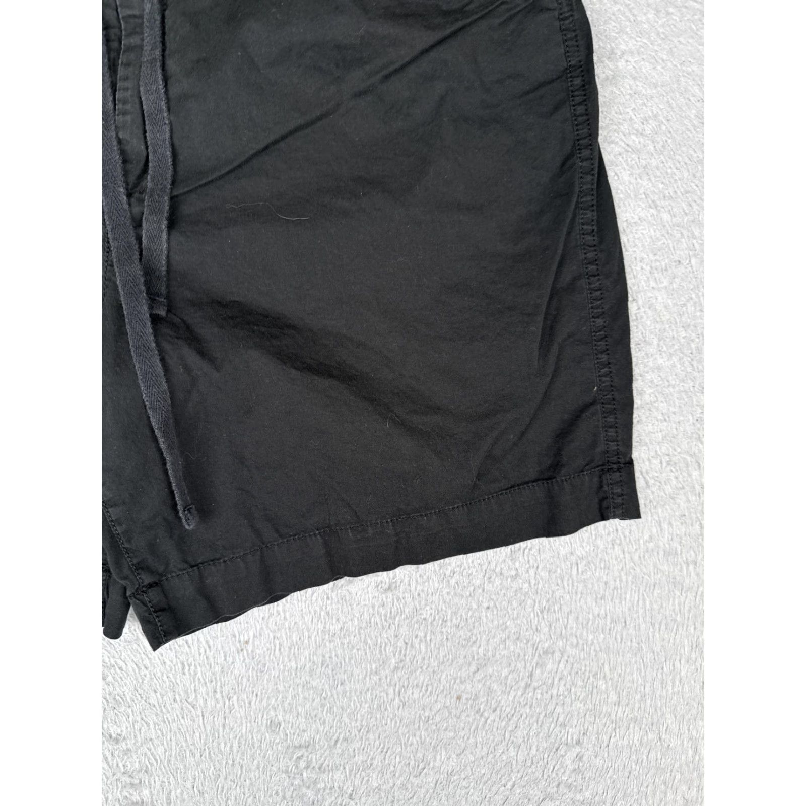 Ralph Lauren Lauren Ralph Lauren Shorts Womens 12 Black 100% Cotton Drawstring Chino Size 34" / US 12 / IT 48 - 2 Thumbnail