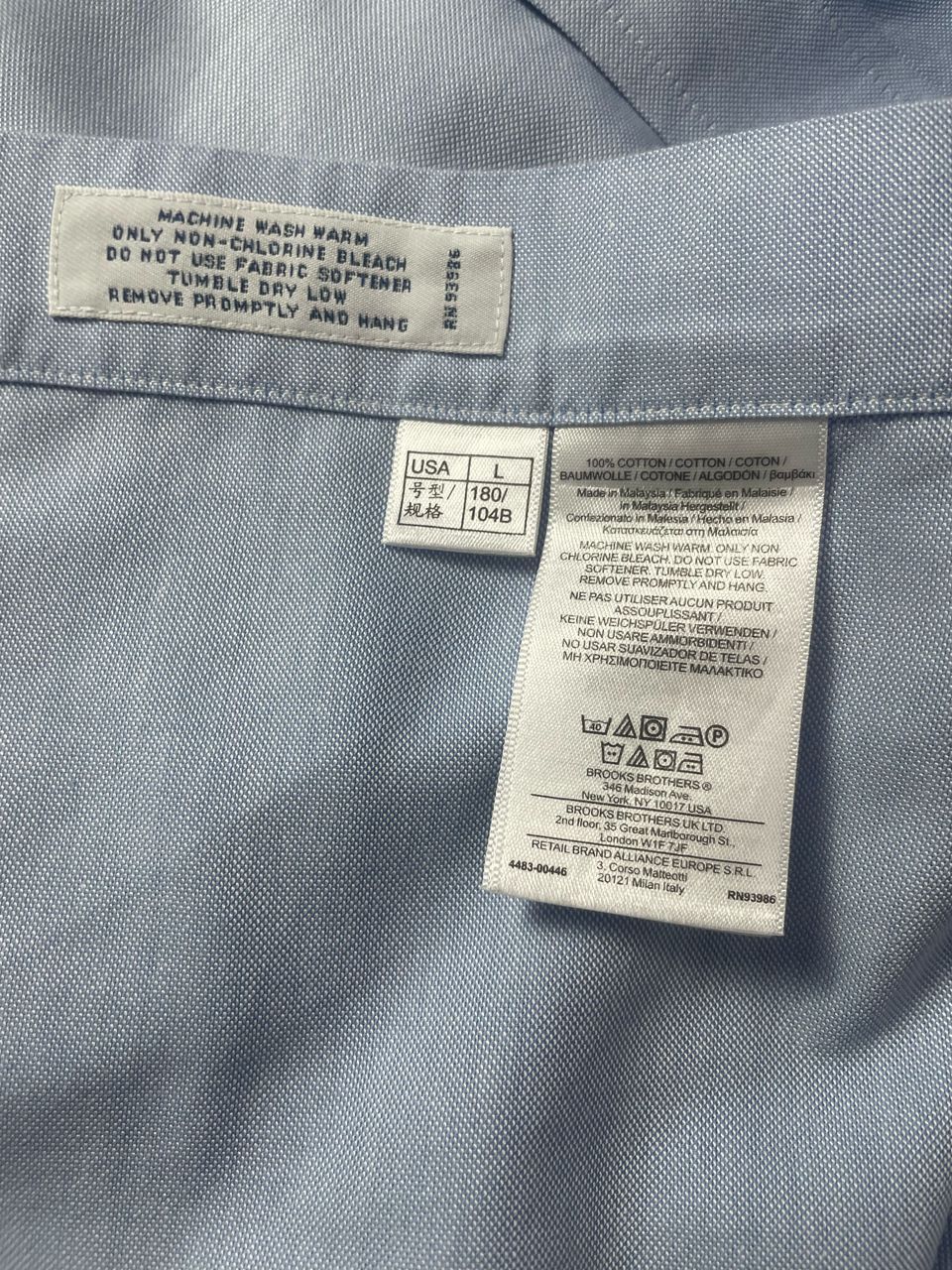 Brooks Brothers × Designer Brooks Brothers Button Up Shirt Size US L / EU 52-54 / 3 - 5 Thumbnail