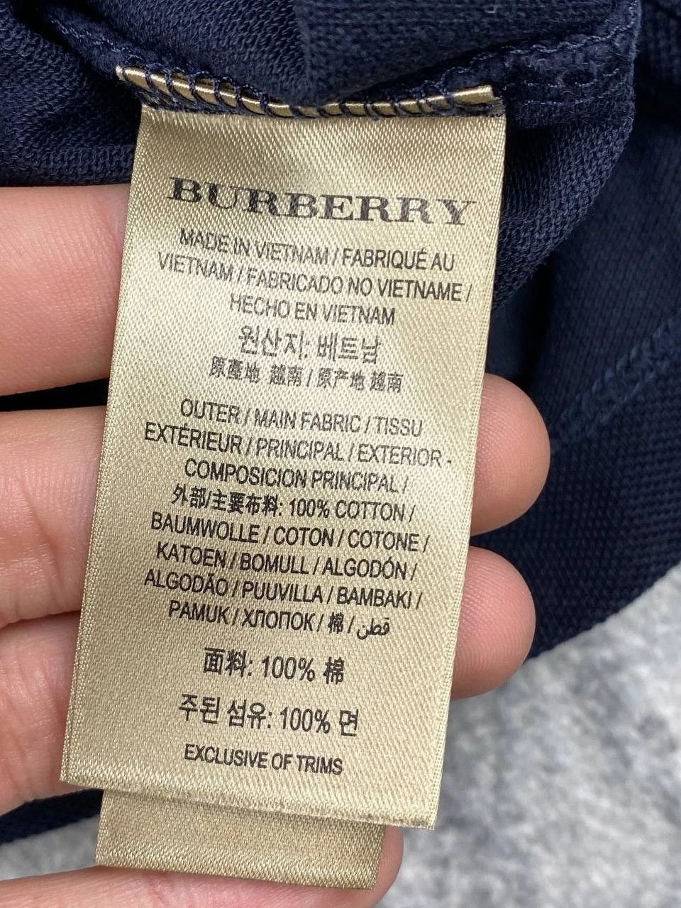 Burberry Burberry Polo Shirt Nova Check Collar Size US L / EU 52-54 / 3 - 9 Thumbnail