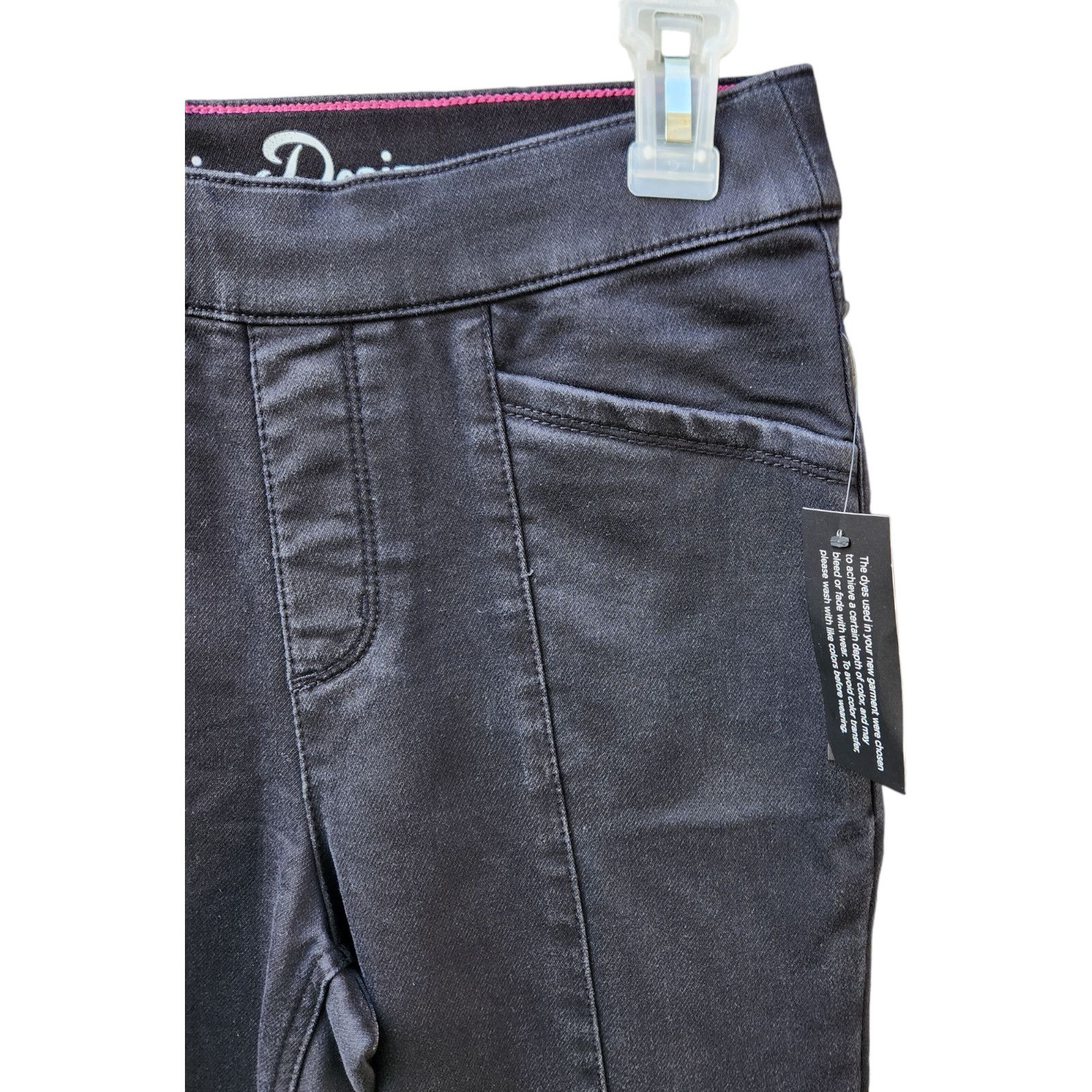Isaac Mizrahi Isaac Mizrahi Live! Divine Denim Ankle Jeans Black Size 4 Size 27" / US 4 / IT 40 - 5 Thumbnail