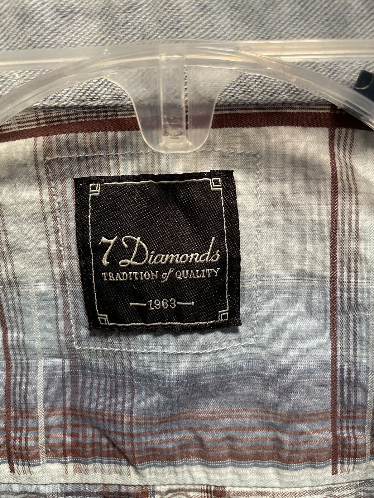 7Diamonds × Vintage 7 Diamonds Button Up Short Sleeve Medium Size US M / EU 48-50 / 2 - 2 Thumbnail