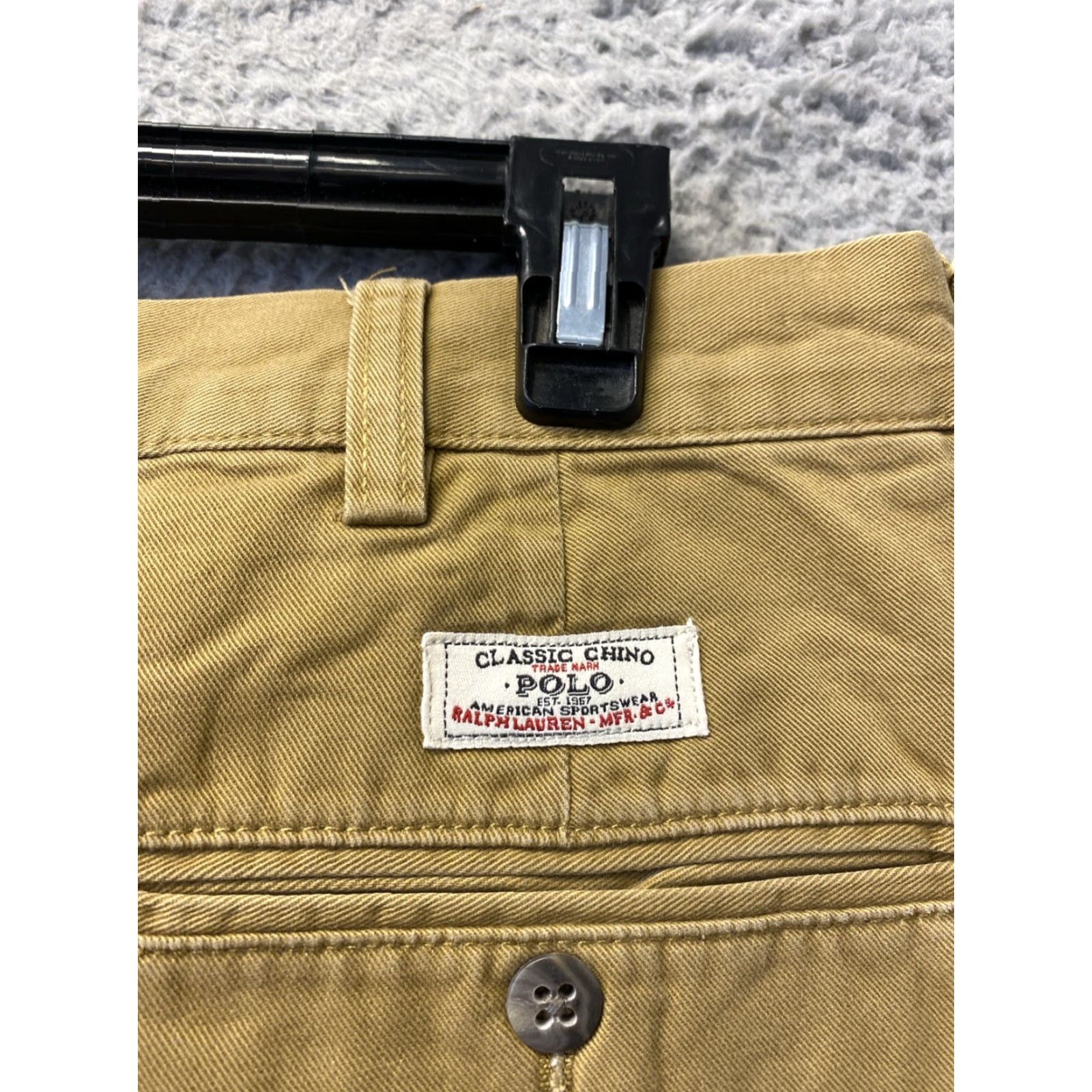 Polo Ralph Lauren VINTAGE Polo Ralph Lauren Chino Pants Men 36x30 Cotton Bronze Oak Casual Dress Shirt Size US M / EU 48-50 / 2 - 7 Thumbnail