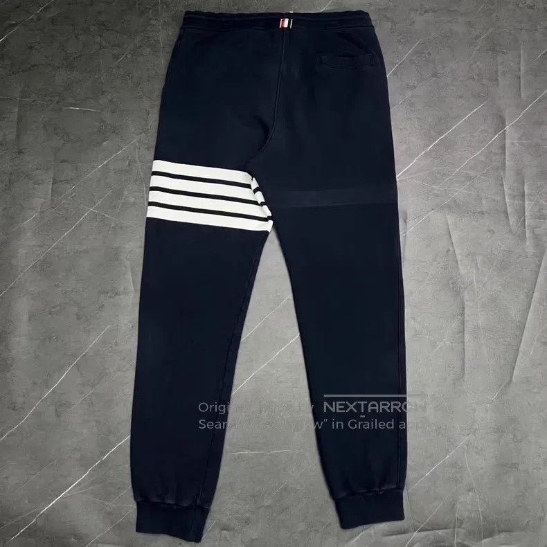 Thom Browne Thom Browne size 4 Navy Blue Long Trousers Size US 32 / EU 48 - 2 Thumbnail