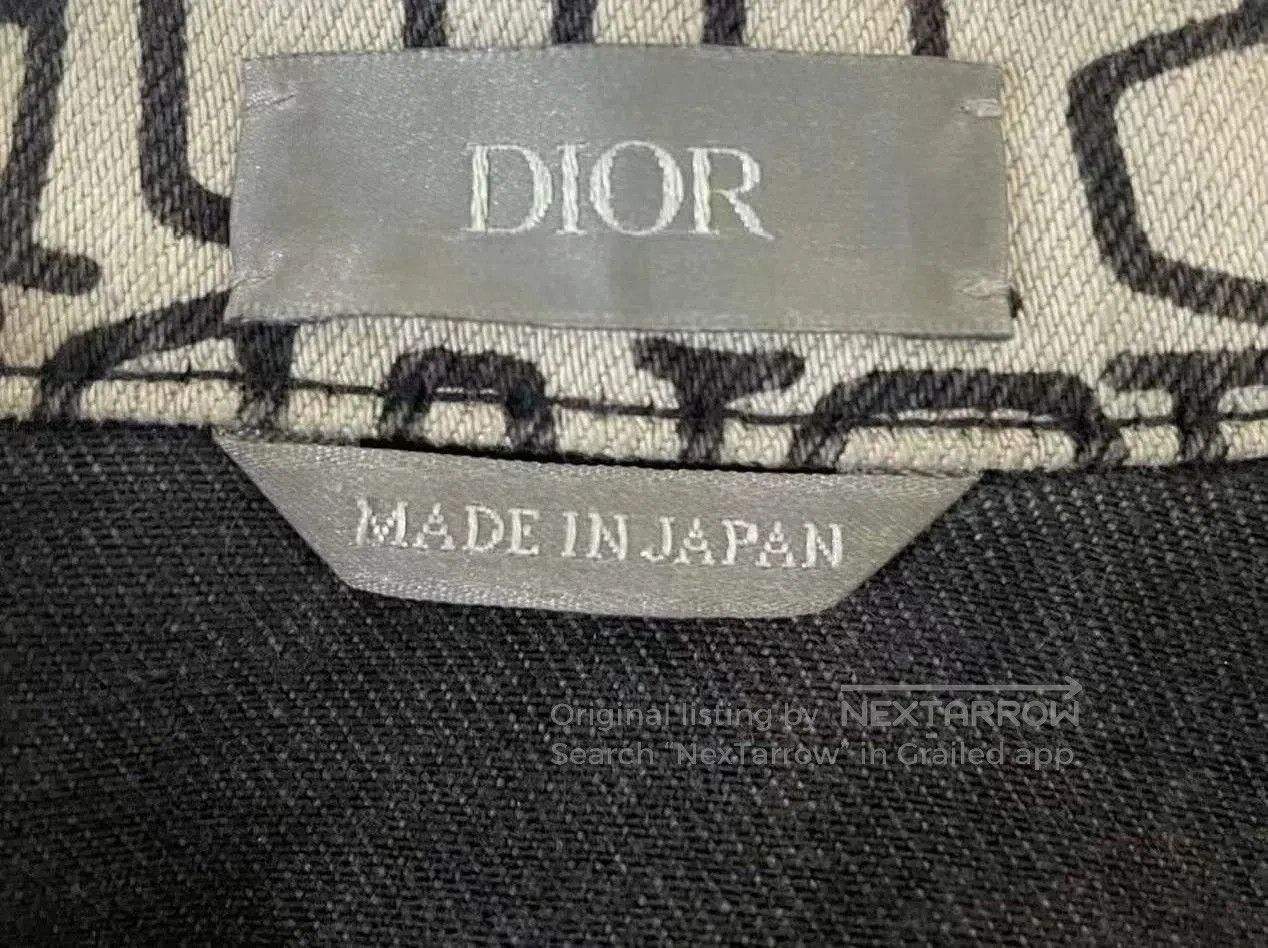 Dior Dior Logo Print Denim Jacket. Size US M / EU 48-50 / 2 - 4 Thumbnail