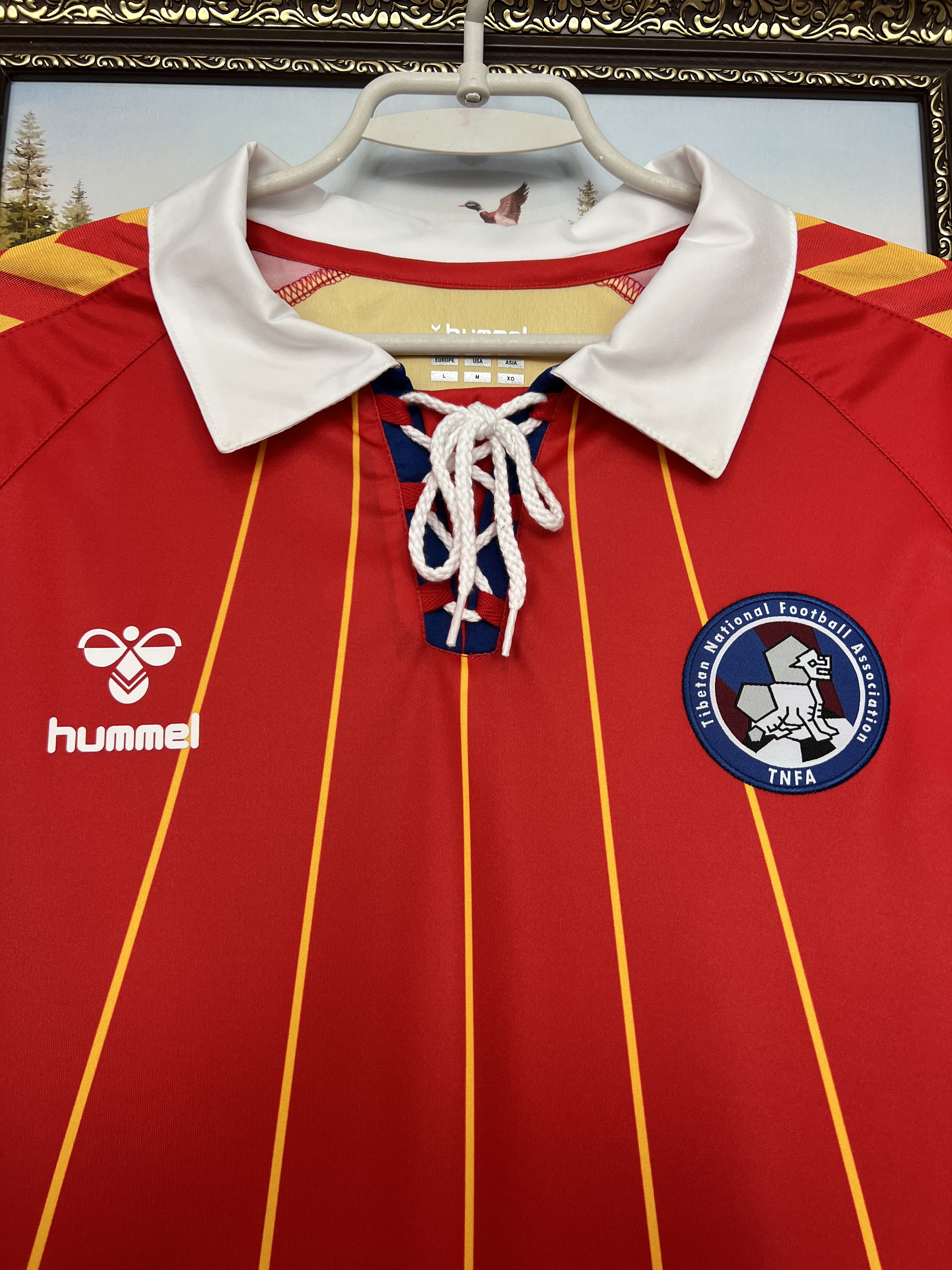 Hummel Tibet Home football shirt 2006 Long Sleeve Jersey Hummel Size US M / EU 48-50 / 2 - 3 Thumbnail