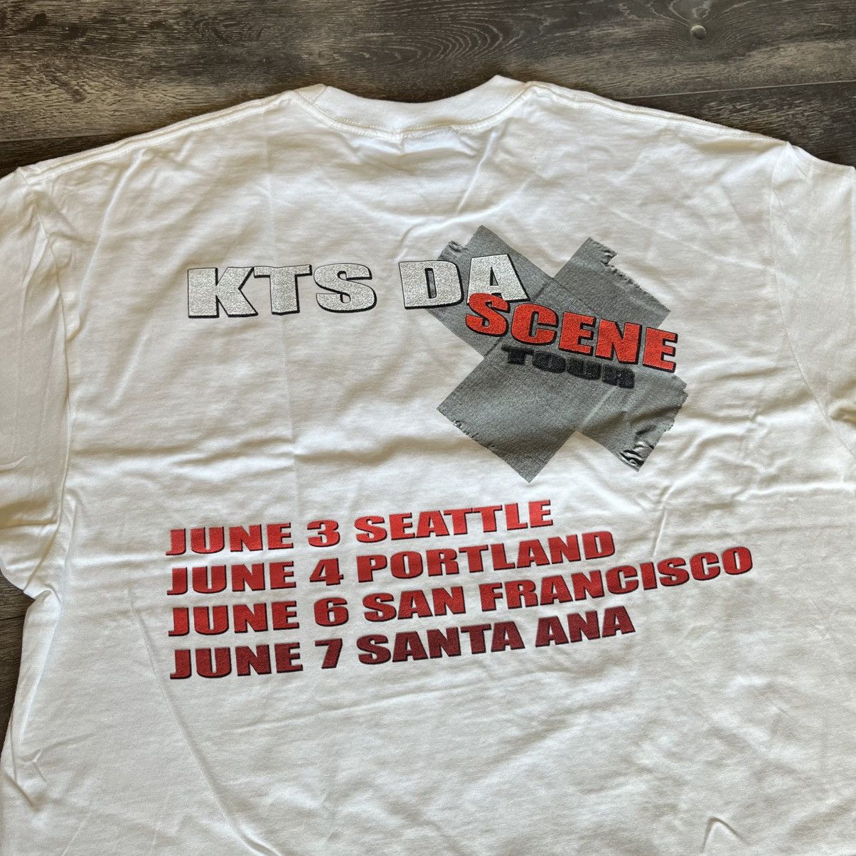 Goth Money New Black Kray Goth Money Records KTS Da Scene Tour T Shirt Size US XL / EU 56 / 4 - 6 Thumbnail