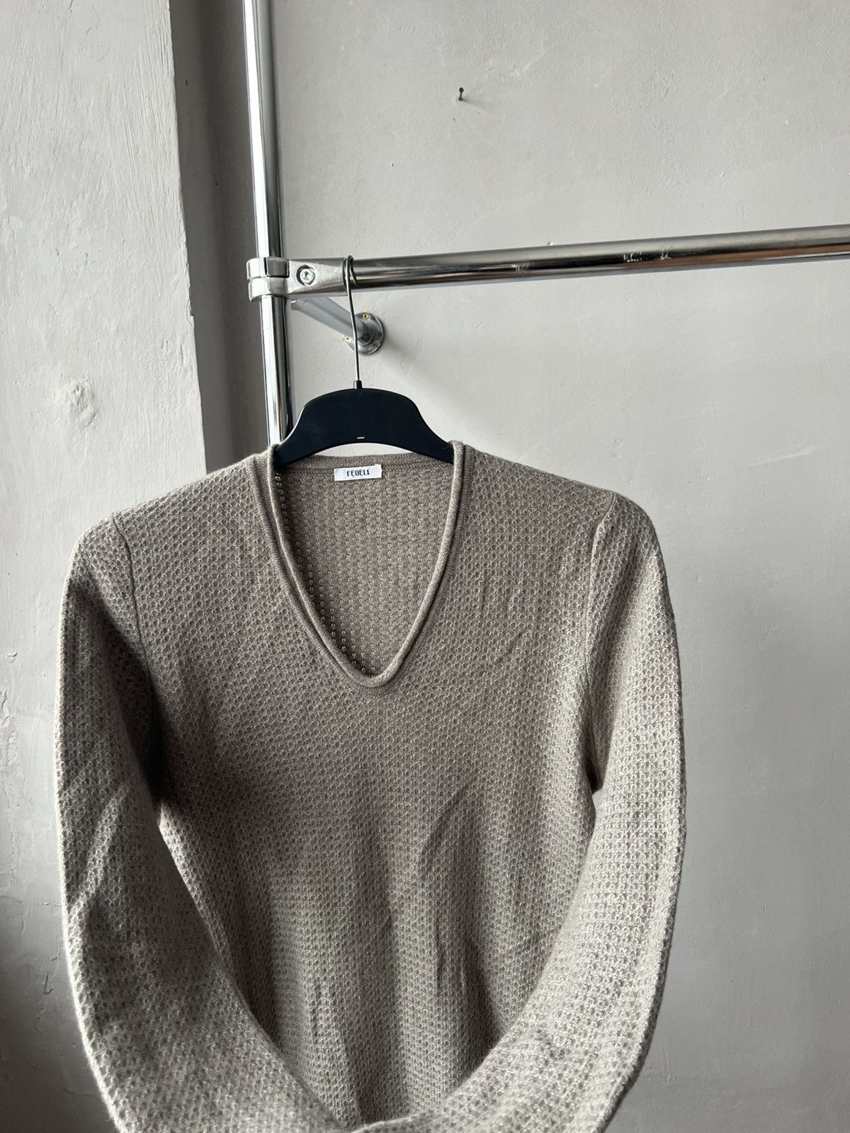 Fedeli FEDELI MADE IN ITALY CASHMERE WOMEN LONG SWEATER SIZE 38 Size XS / US 0-2 / IT 36-38 - 8 Thumbnail