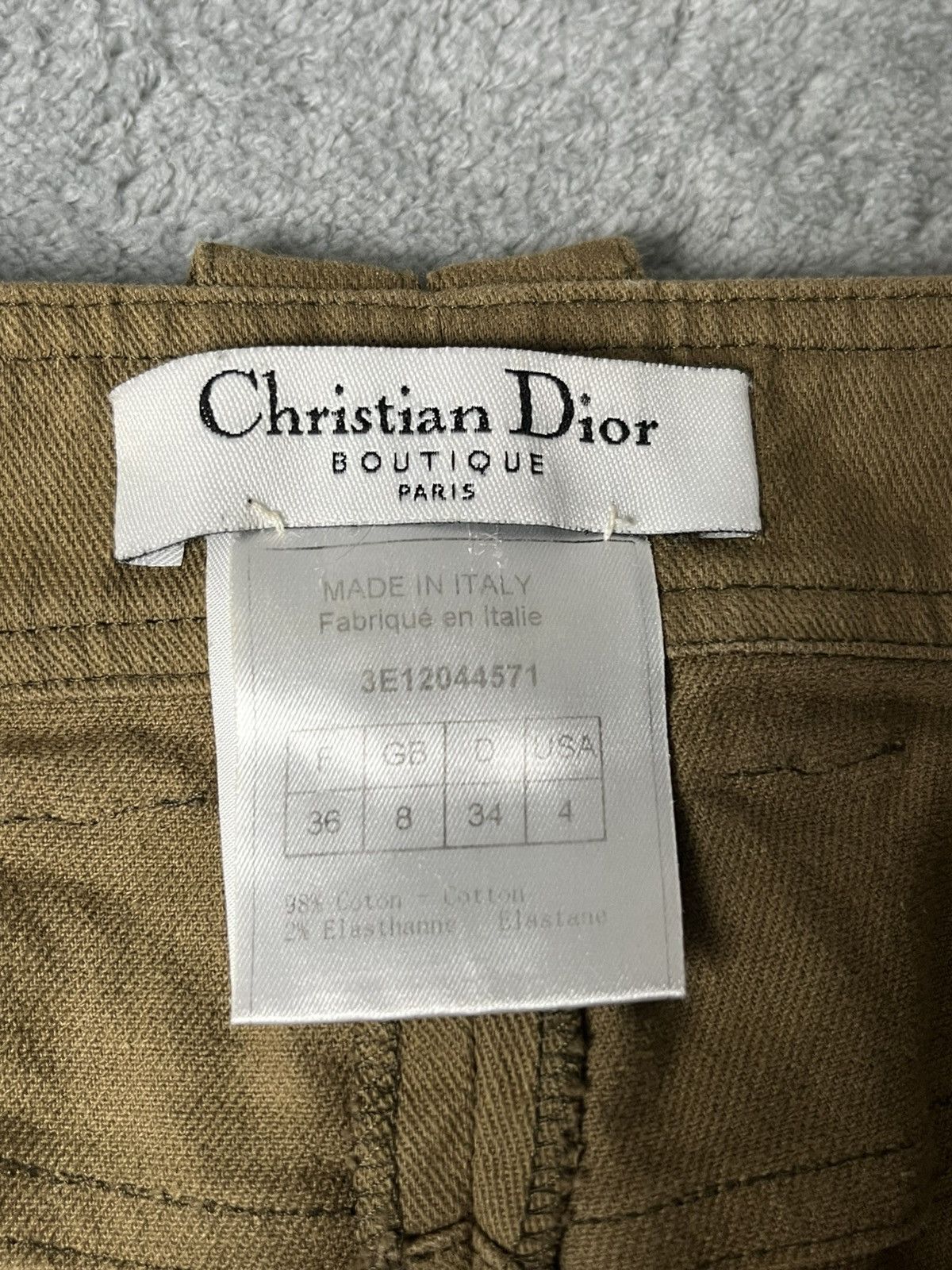 Dior Dior - John Galliano - Western Buckled Pants Size 28" / US 6 / IT 42 - 6 Thumbnail