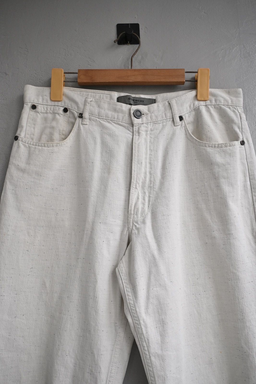 Givenchy Givenchy by Julien Macdonald 2000’s pepper wash denim pant Size US 32 / EU 48 - 7 Thumbnail