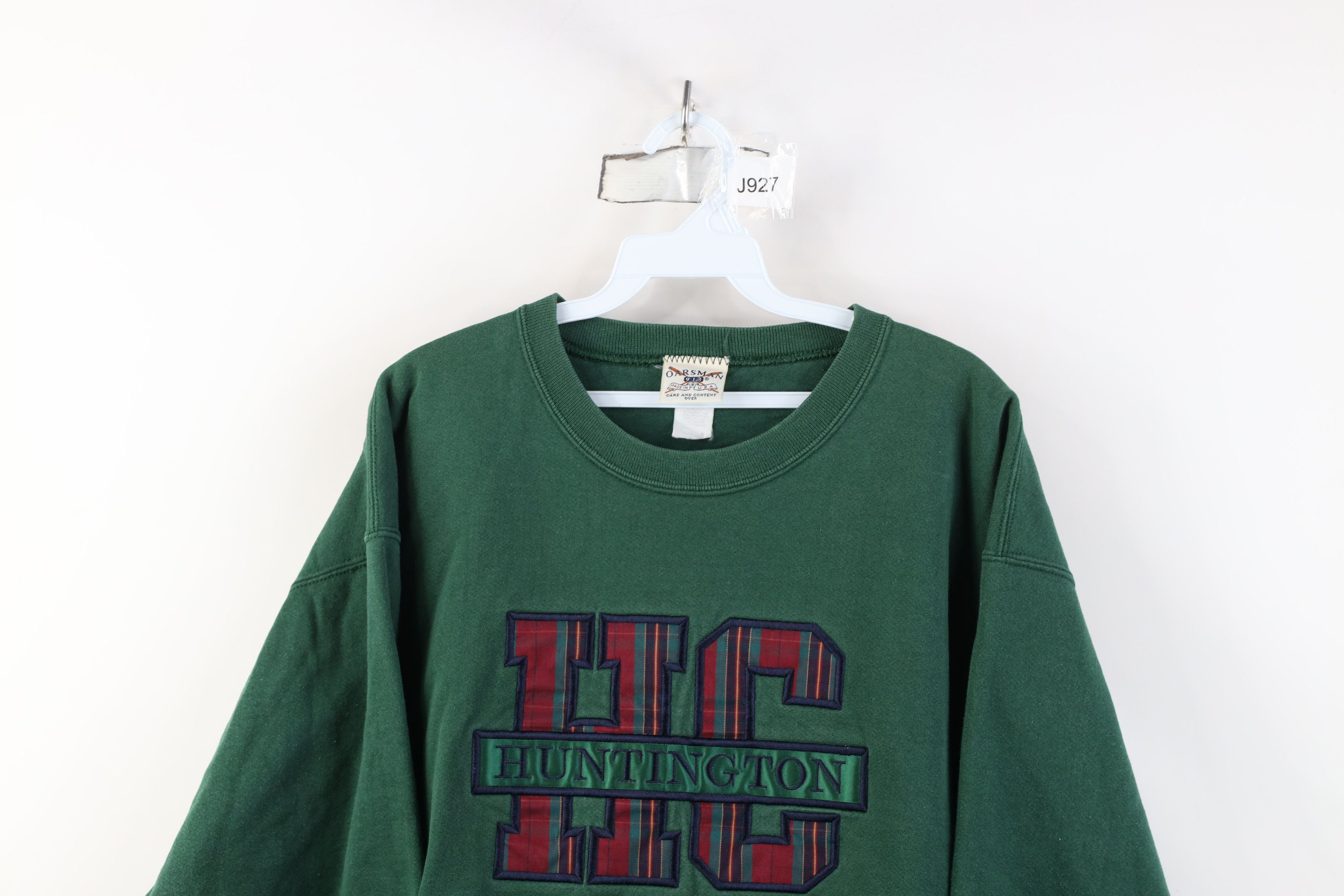 Vintage Vintage 90s Streetwear Huntington Crewneck Sweatshirt USA Size US L / EU 52-54 / 3 - 2 Thumbnail