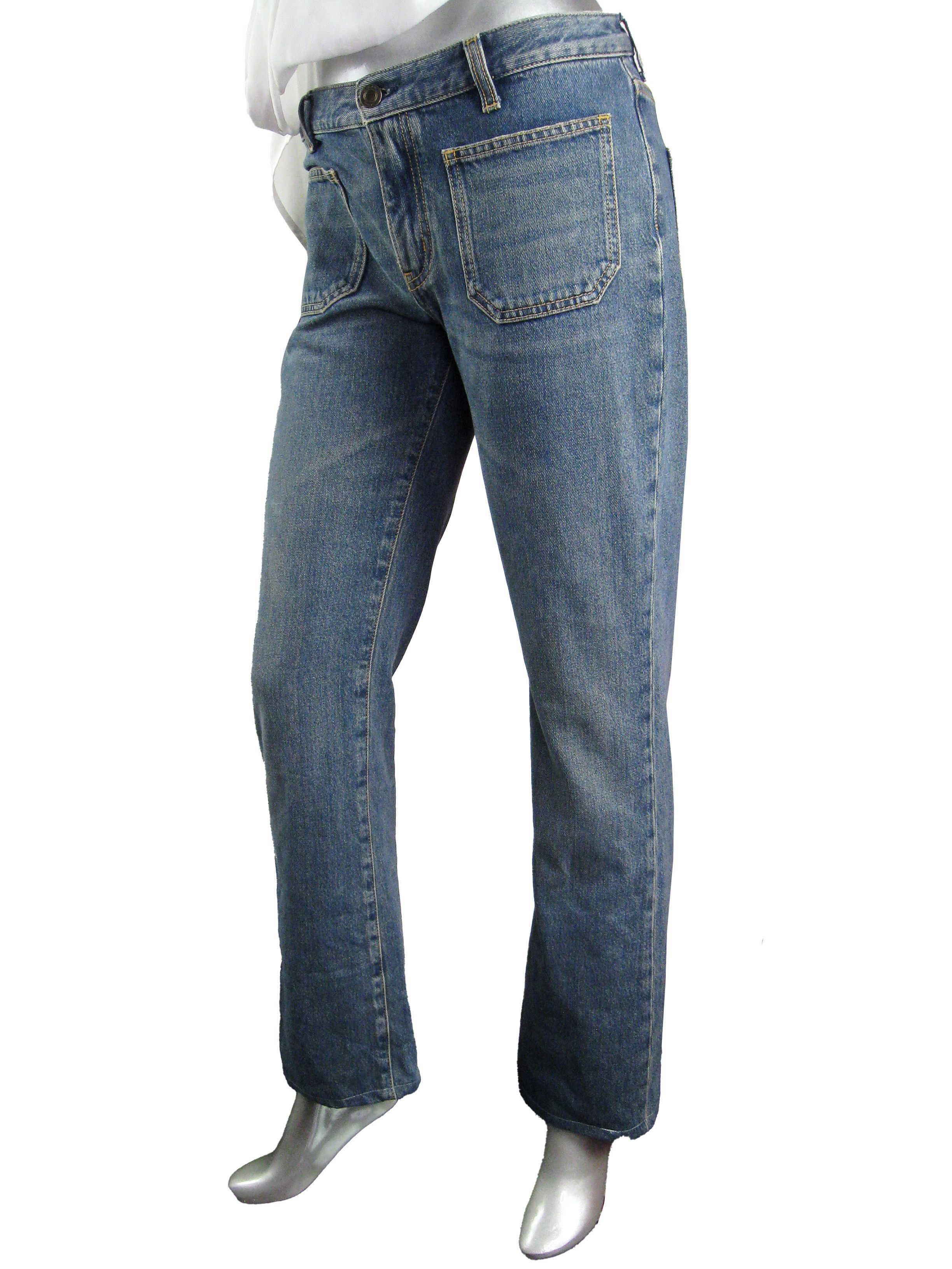Saint Laurent Paris Saint Laurent Paris D09 2014 women's jeans, denim Size 28 Size 28" / US 6 / IT 42 - 4 Thumbnail