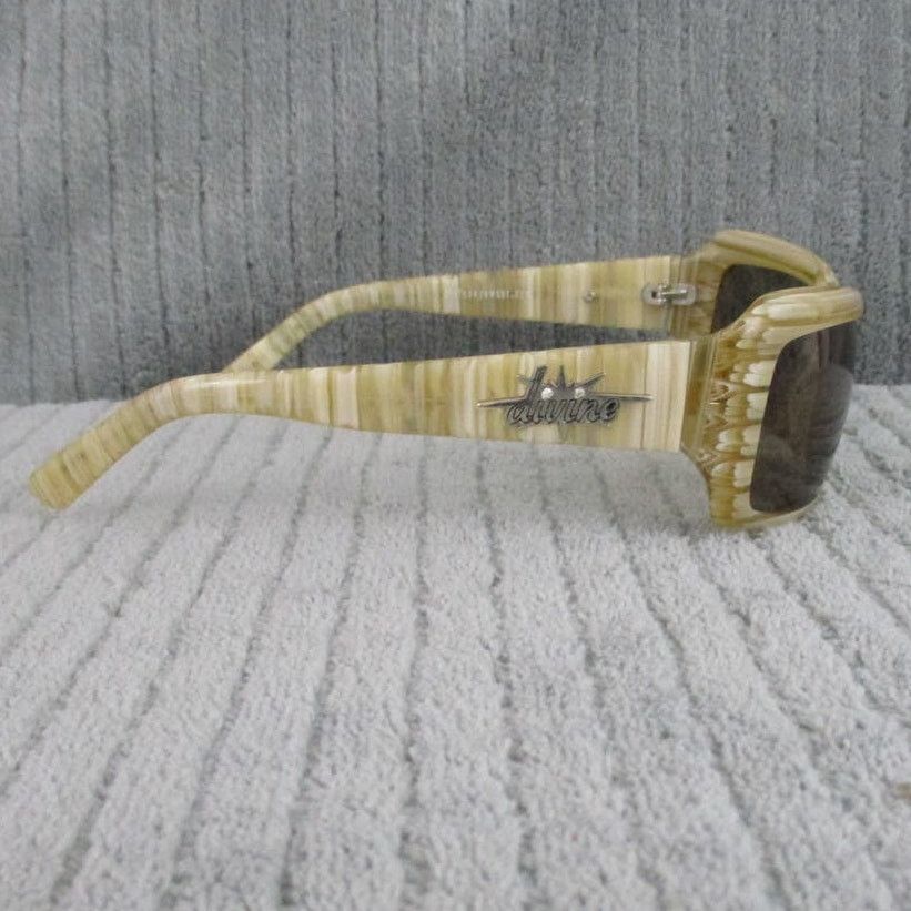 Other New Divine Eyewear Crush Tan Horn/Amber Sunglasses NWT Size ONE SIZE - 6 Thumbnail