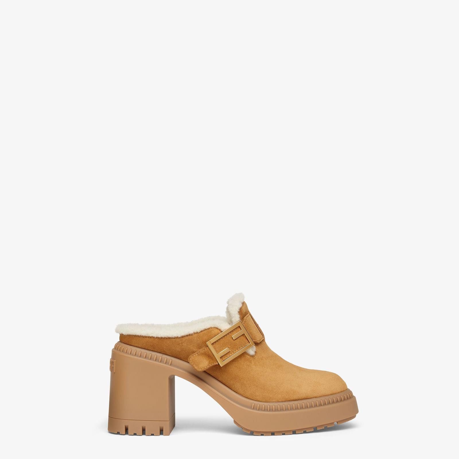 Fendi Fendi Feel Heeled Mules Size US 7.5 / IT 37.5 - 1 Thumbnail