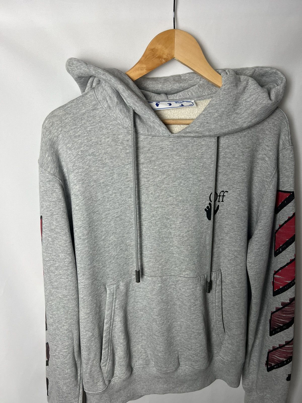 Off-White Off-white gray hoodie Size US M / EU 48-50 / 2 - 3 Thumbnail