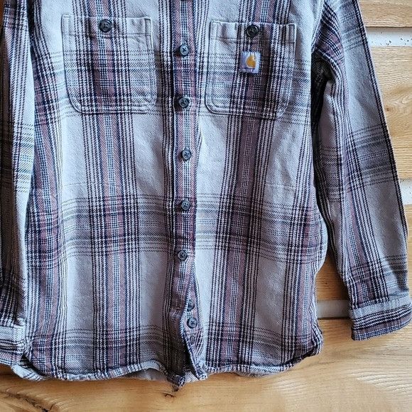 Carhartt Carhartt Womens Loose Fit Twill Heavy Weight Long Sleeve Sz Size S / US 4 / IT 40 - 3 Thumbnail