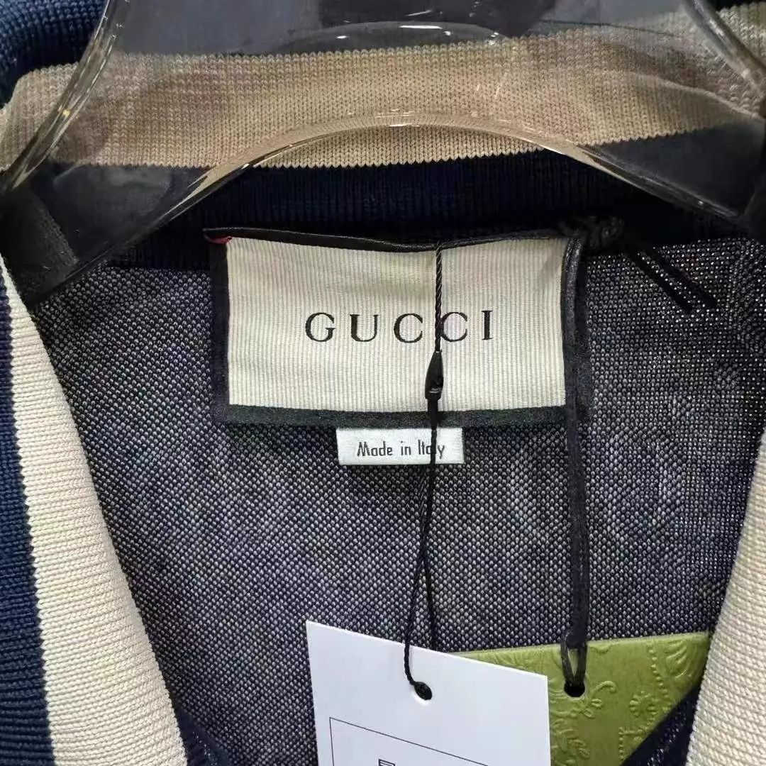 Gucci Gucci blue red GG all over school uniform jacket M Size M / US 6-8 / IT 42-44 - 2 Thumbnail