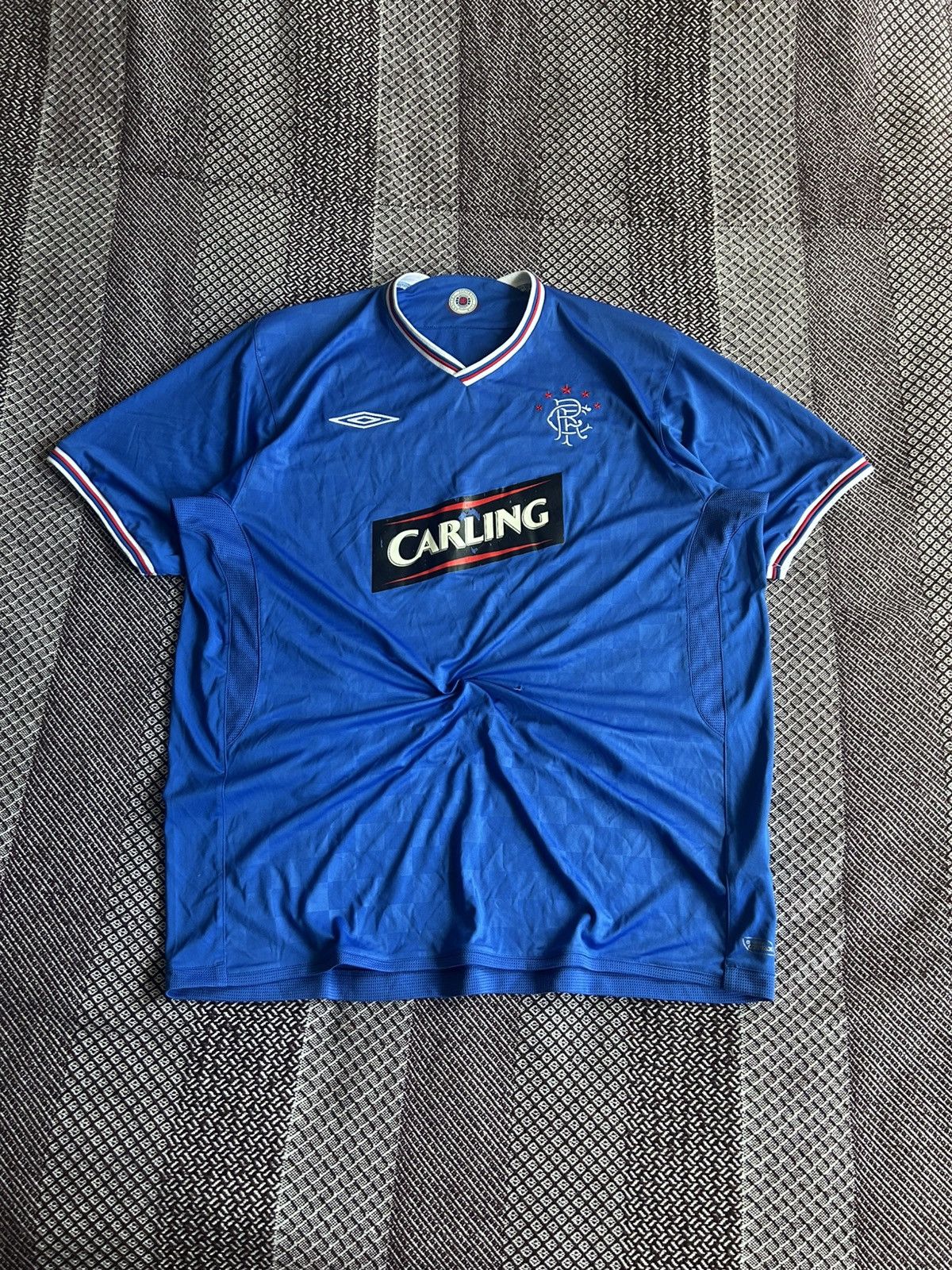 Umbro Umbro x Rangers Club Jersey 2009/10 Carling Sportswear Shirt Size US XXL / EU 58 / 5 - 1 Thumbnail