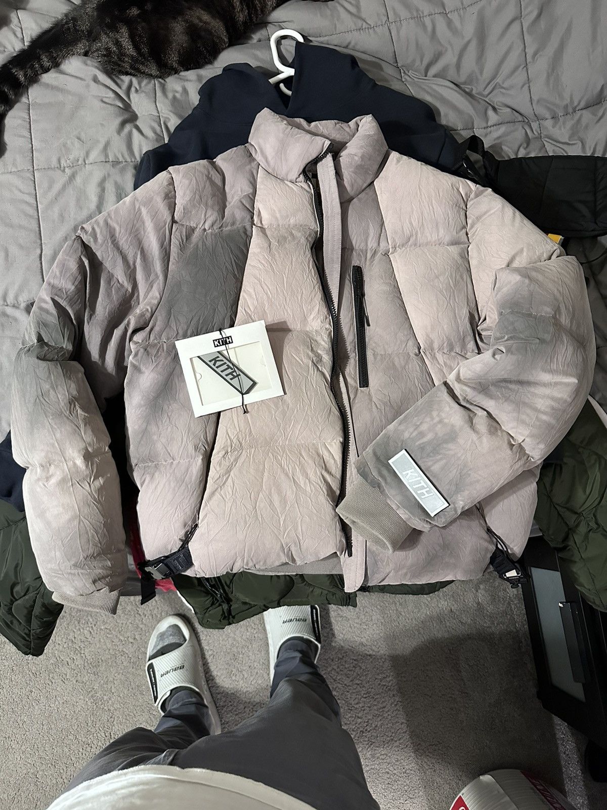 Kith Kith Fleur Puffer Jacket FW19 | Grailed