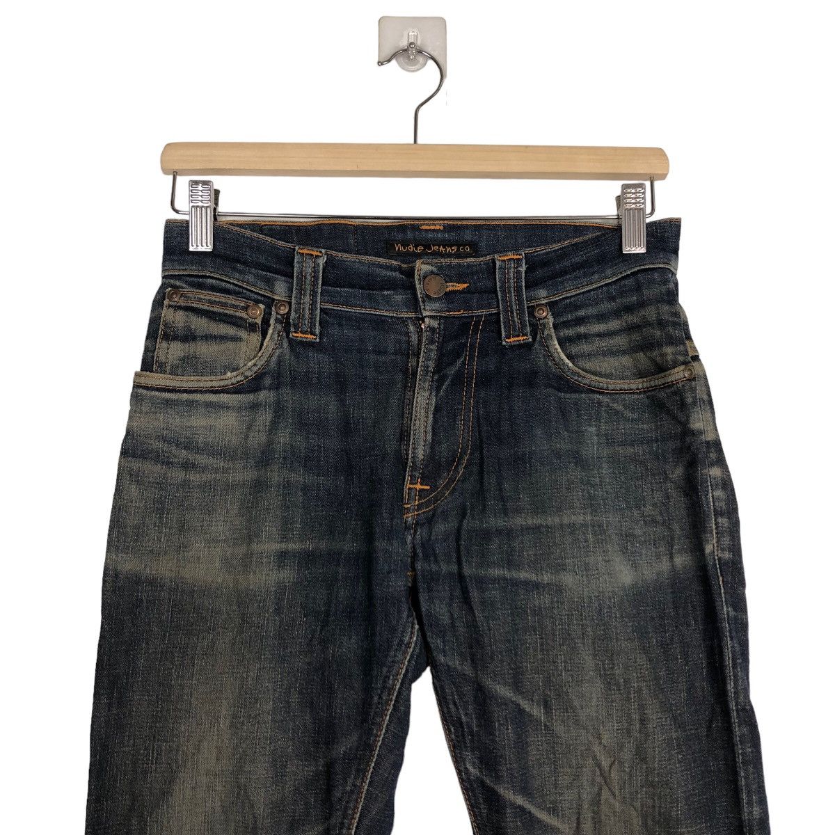 Nudie Jeans 🔥RARE PUNK STYLE DISTRESSED DENIM JEANS NUDIE JEANS Size US 26 / EU 42 - 3 Thumbnail