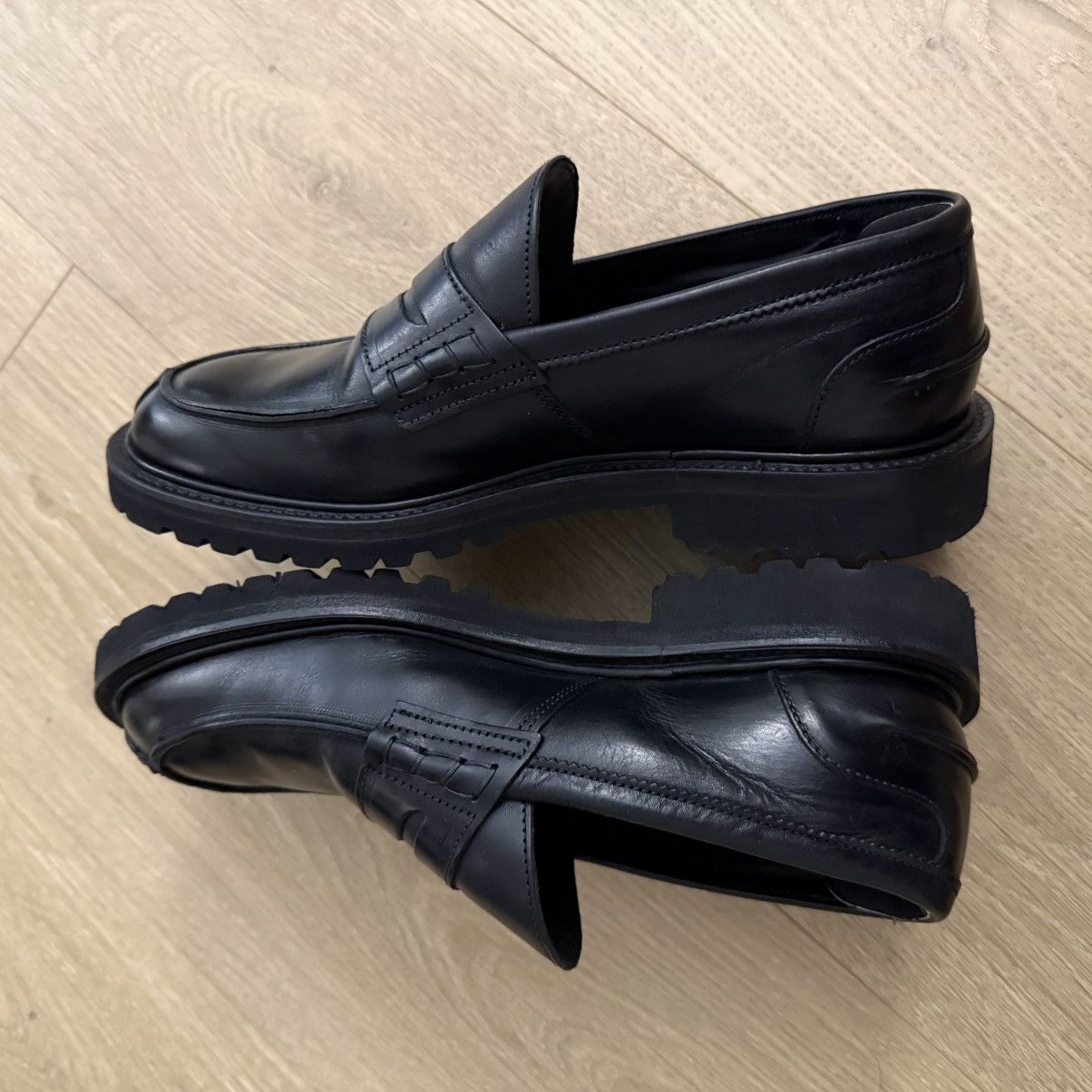 Tricker's Tricker's James Leather Penny Loafers UK6 Black Size US 7 / EU 40 - 3 Thumbnail