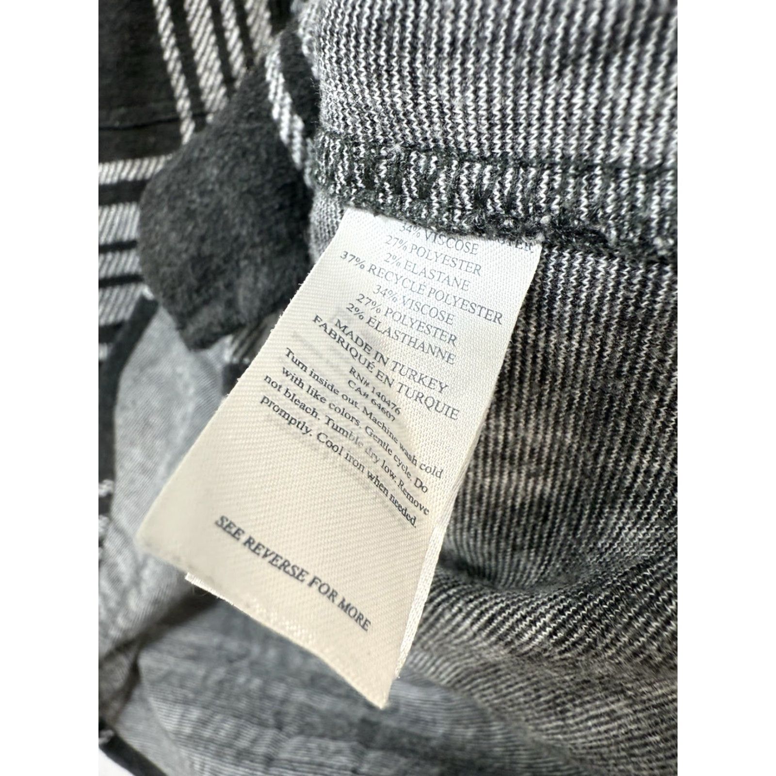 Faherty Faherty Shirt Gray Plaid Flannel Button Up Collared Women XS Size XS / US 0-2 / IT 36-38 - 7 Thumbnail
