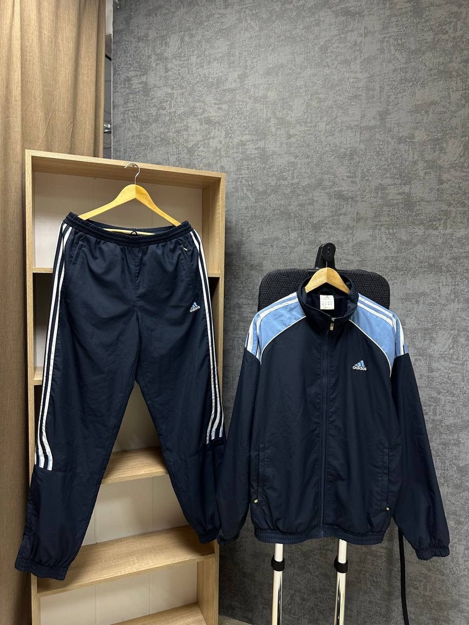 Adidas × Vintage Vintage Adidas Sporstwear Drill Tracksuit Size US M / EU 48-50 / 2 - 3 Thumbnail