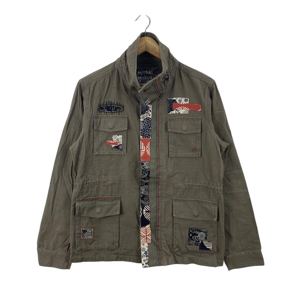 Vintage Vintage MIYABI MILITARY Field Jacket Pocket Kimono Patchwor Size US M / EU 48-50 / 2 - 3 Thumbnail