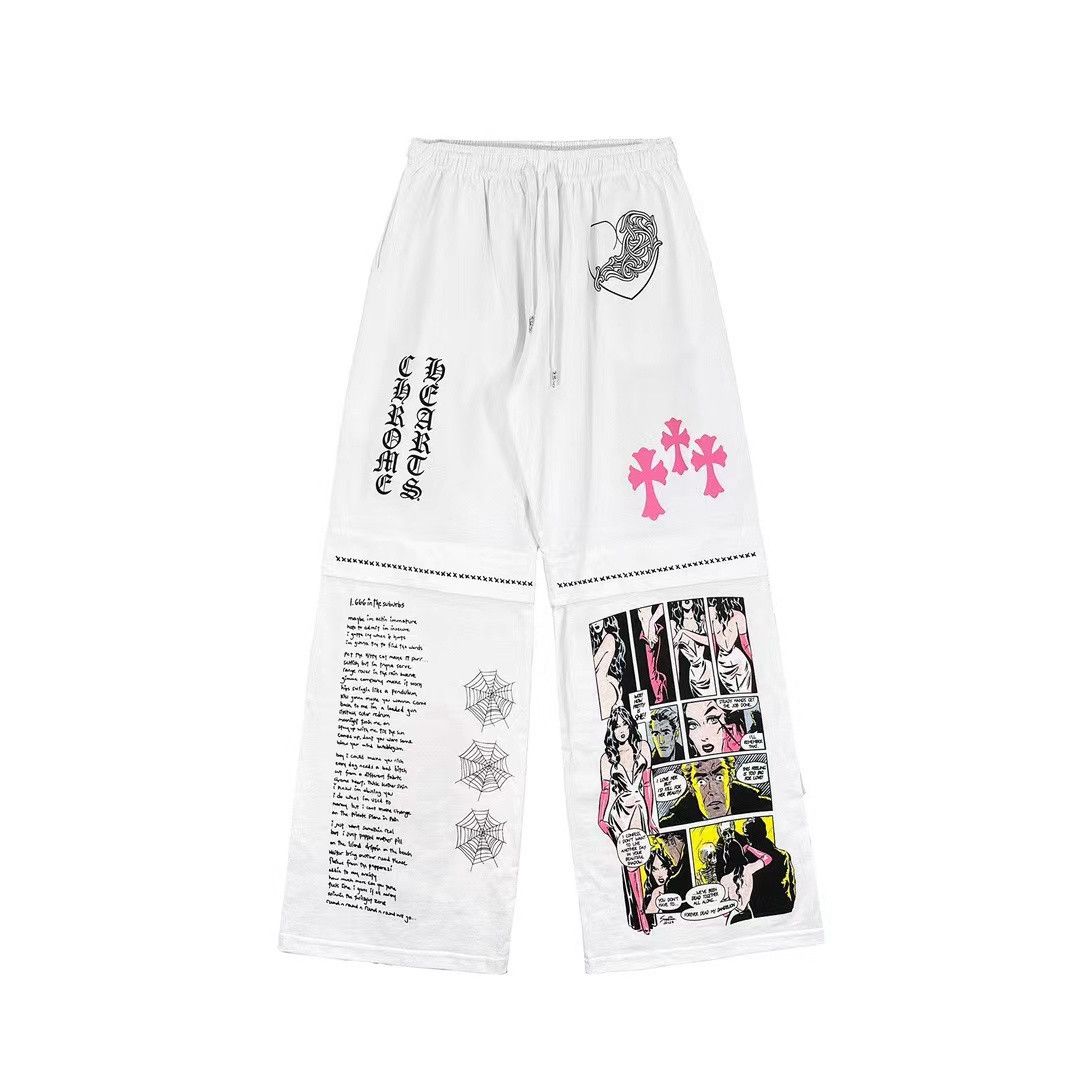 Chrome Hearts Chrome Hearts Deadly Doll Comic Sweatpants Size 25" / US 0 / IT 36 - 1 Thumbnail