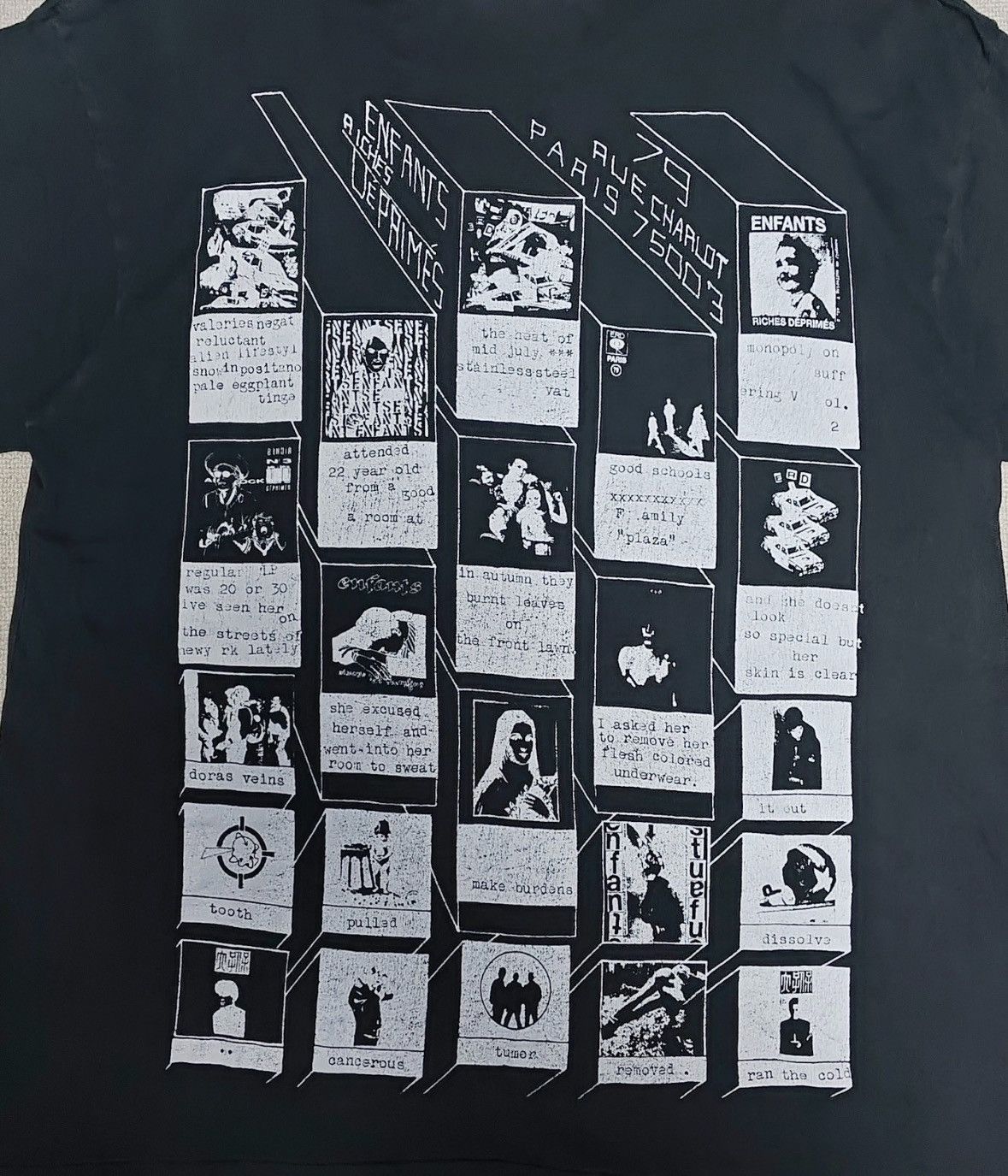 Enfants Riches Deprimes ERD various clinics tee Size US M / EU 48-50 / 2 - 3 Thumbnail