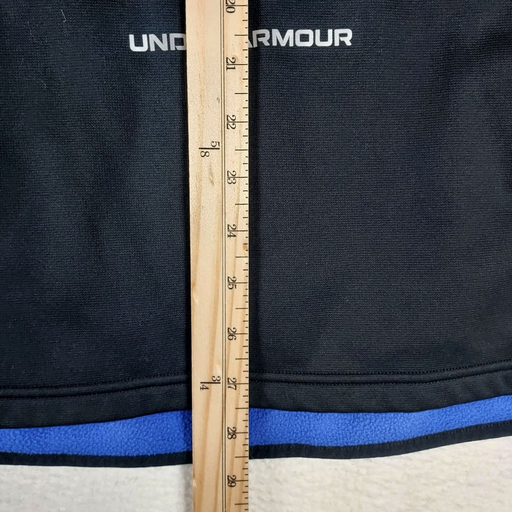 Under Armour Under Armour ColdGear Half-Zip Pullover Top Men’s L Blue/Black Thermal Size US L / EU 52-54 / 3 - 7 Thumbnail