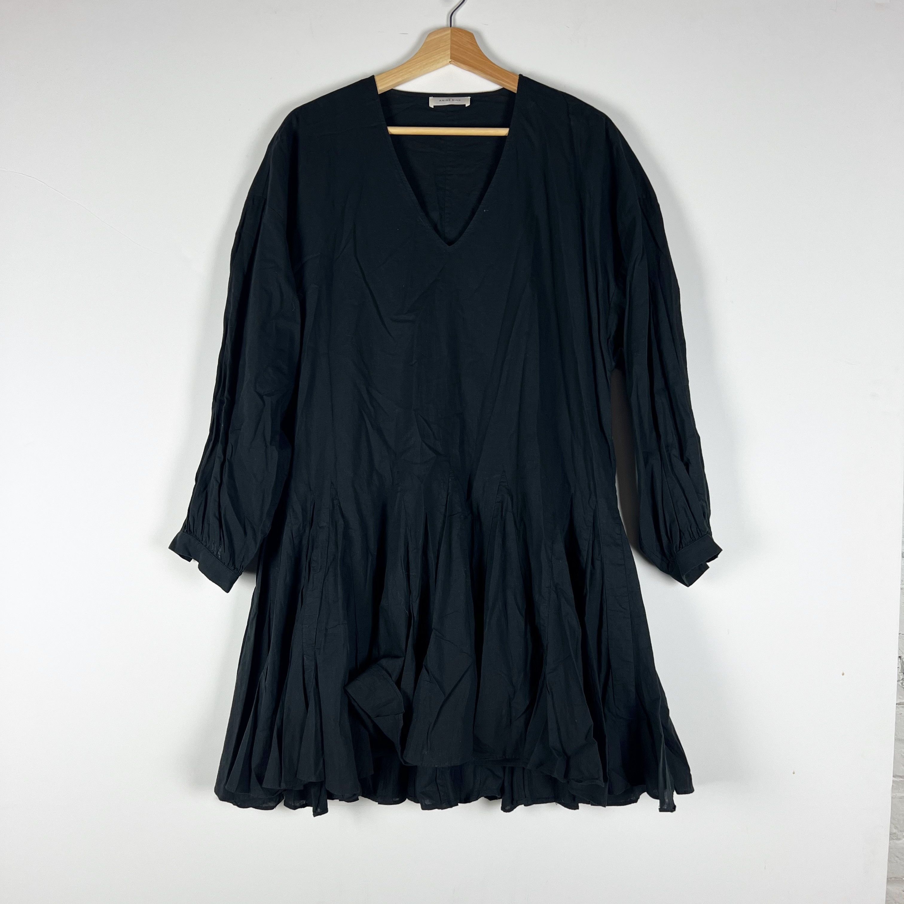 Anine Bing Anine Bing Peyton Cotton Poplin V Neck Size XS / US 0-2 / IT 36-38 - 1 Thumbnail