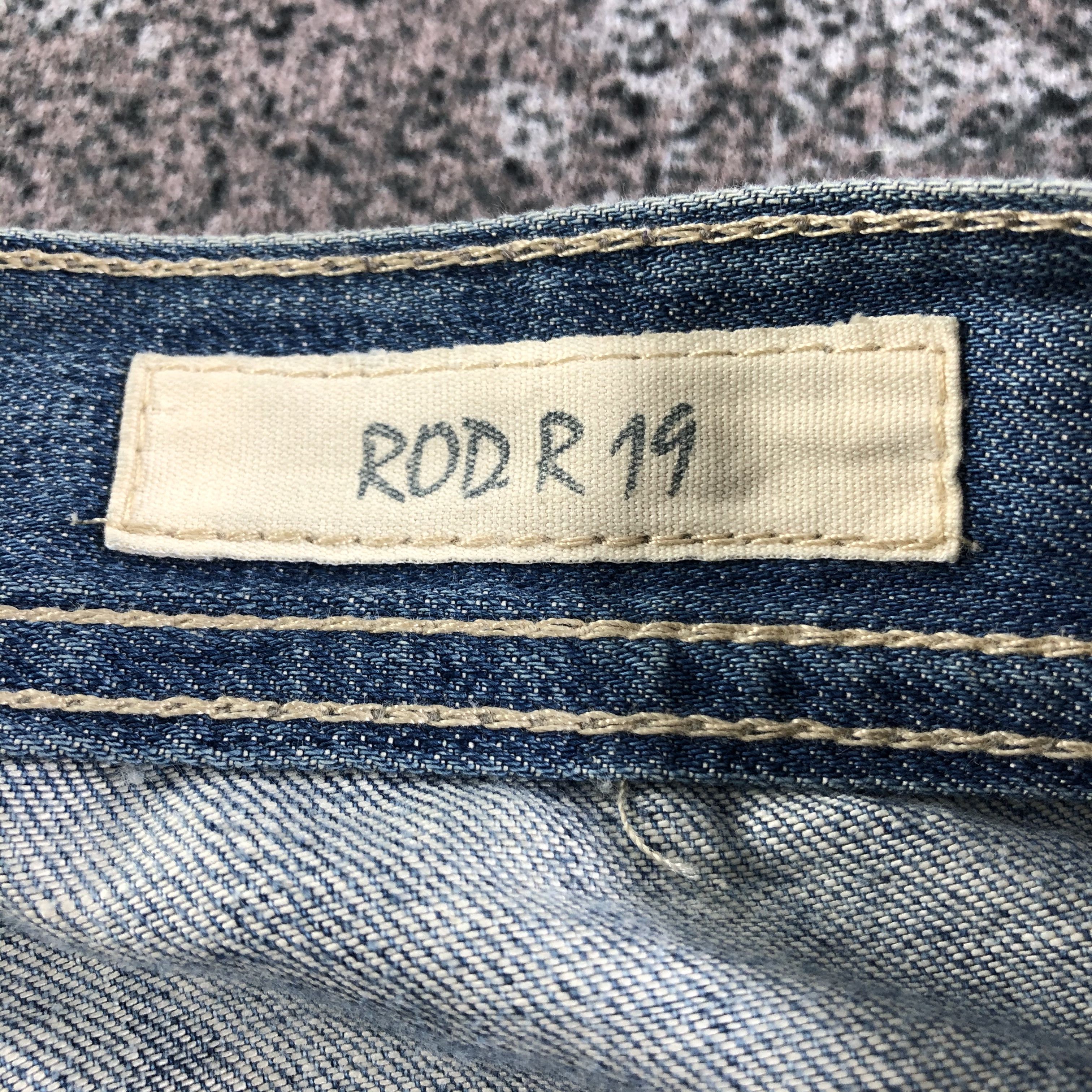 Taverniti Rod 19 Taverniti Jeans Faded Blue Denim KJ1908 Size US 33 - 12 Thumbnail