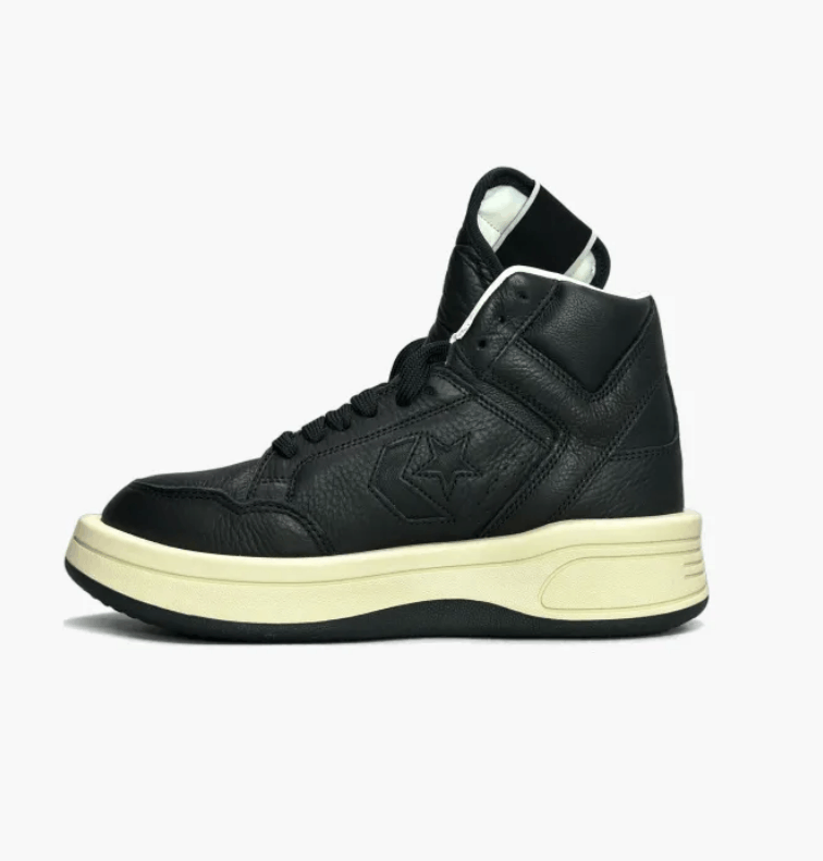 Rick Owens Rick Owens TURBOWPN Black High Top Size US 7 / EU 40 - 1 Thumbnail