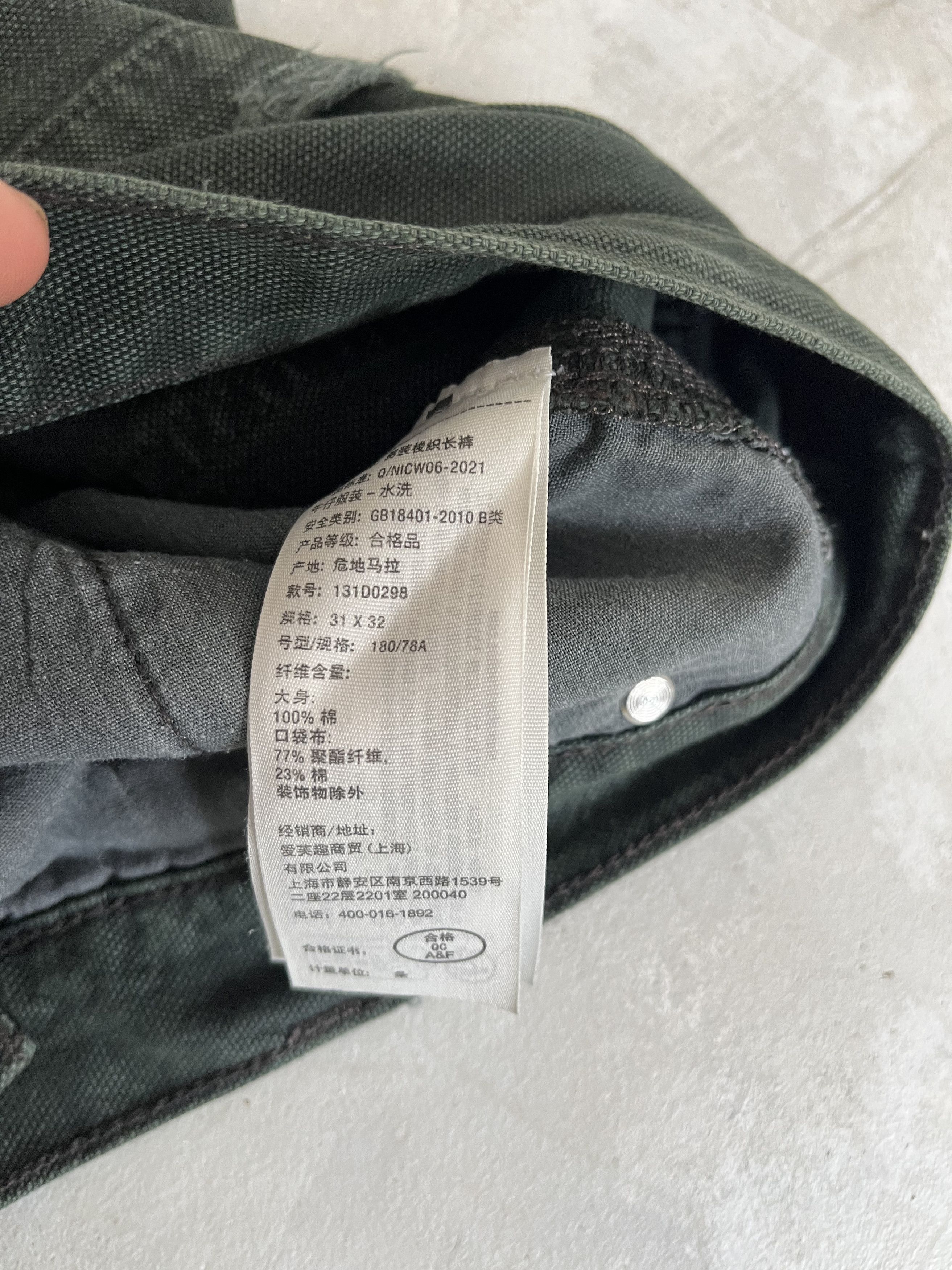Abercrombie & Fitch Carpenter pant Abercrombie in green Size US 31 - 5 Thumbnail