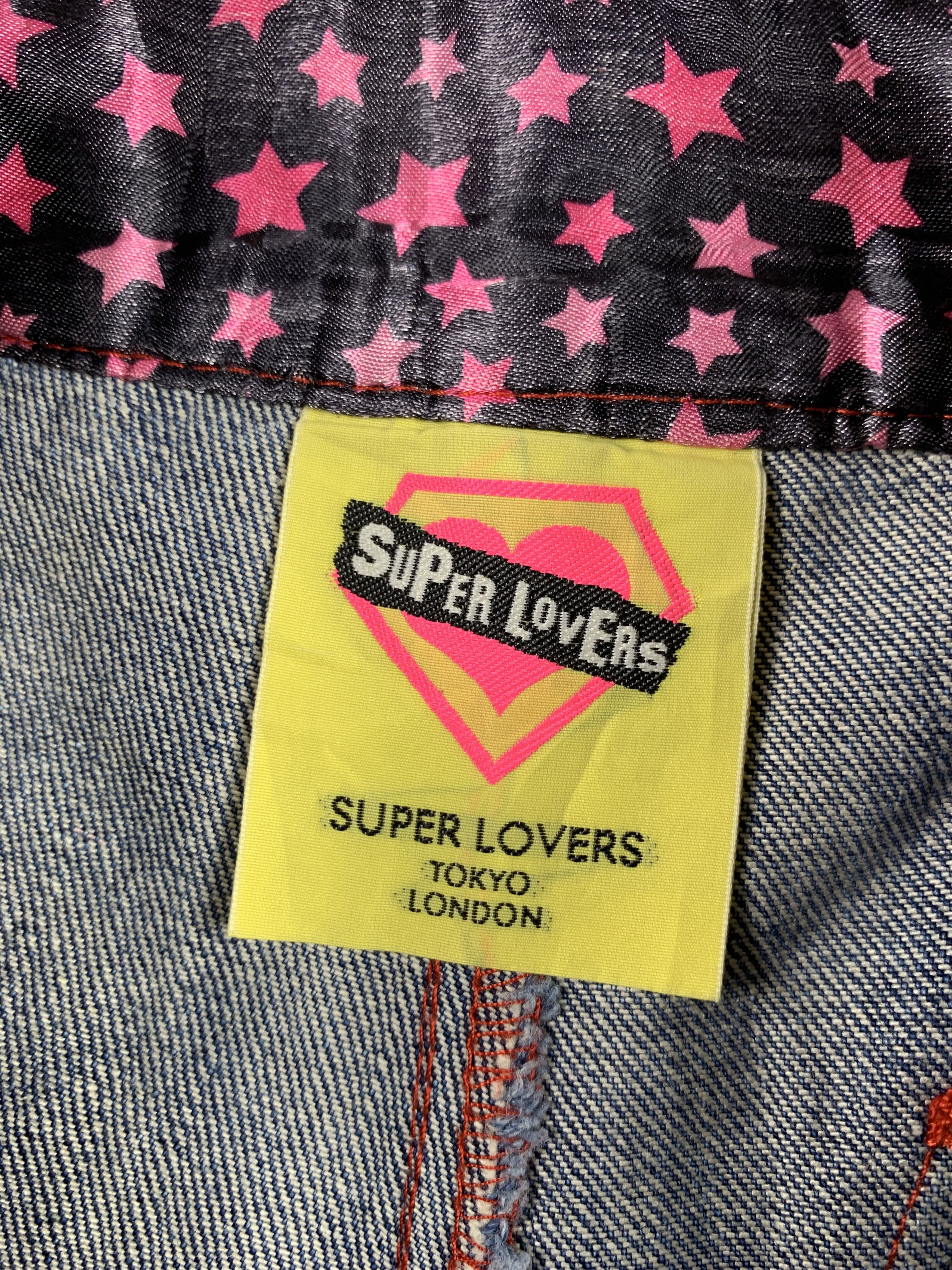 Super Lovers Super Lovers Japan Washed Blue Ruffle Shorts (31) Size 31" - 11 Thumbnail