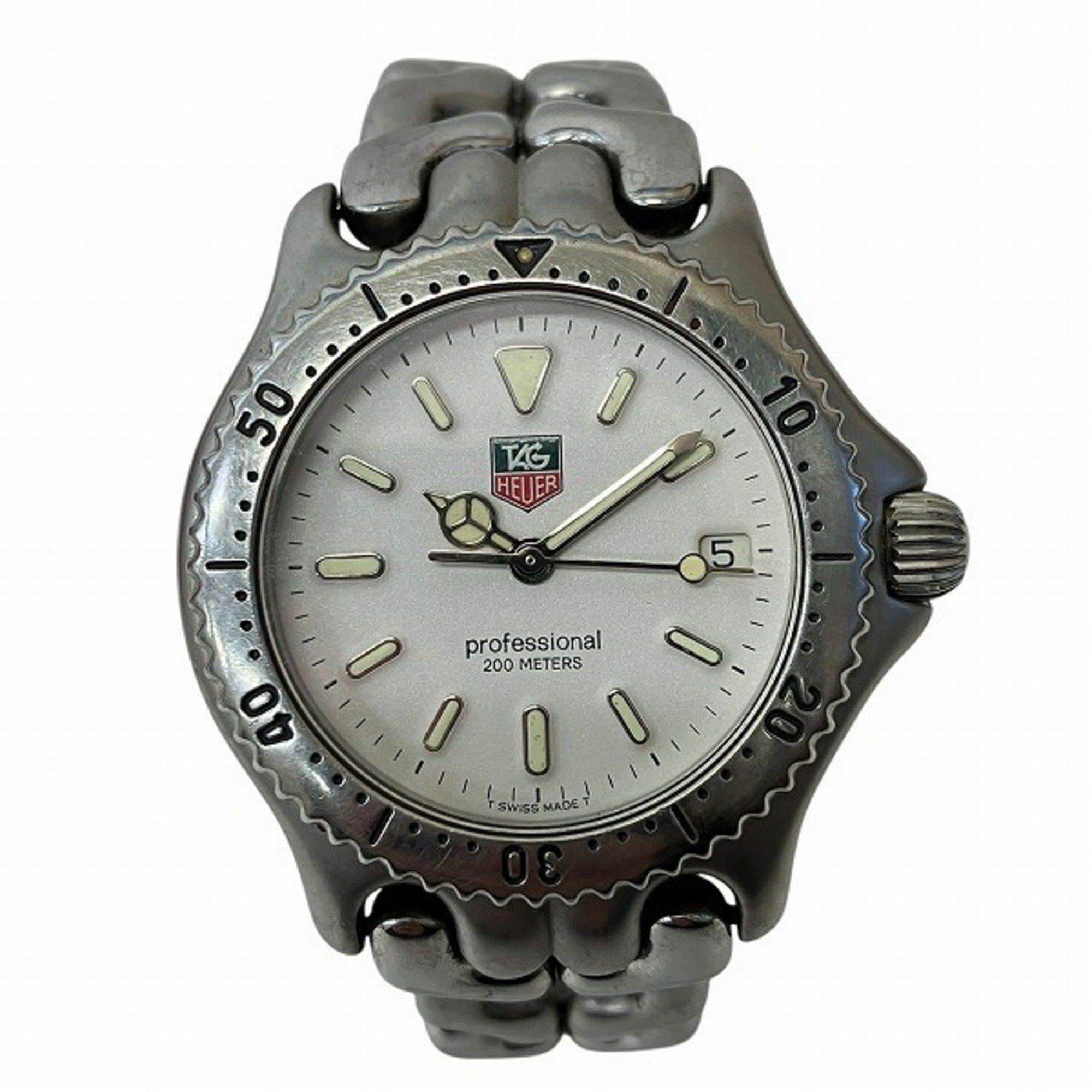 Tag Heuer Tag Heuer Cell S99.013 Quartz Date Watch Boys' Wristwatch Size ONE SIZE - 1 Thumbnail