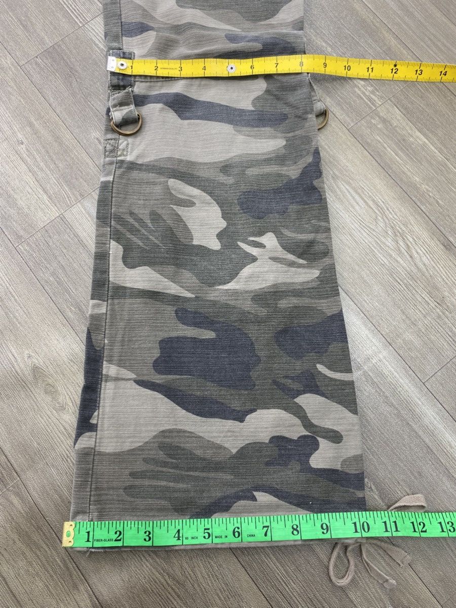 Hysteric Glamour Vintage Rote Rose Bondage Camo Military Lgb Flared Pants Y2K Size US 29 - 19 Thumbnail