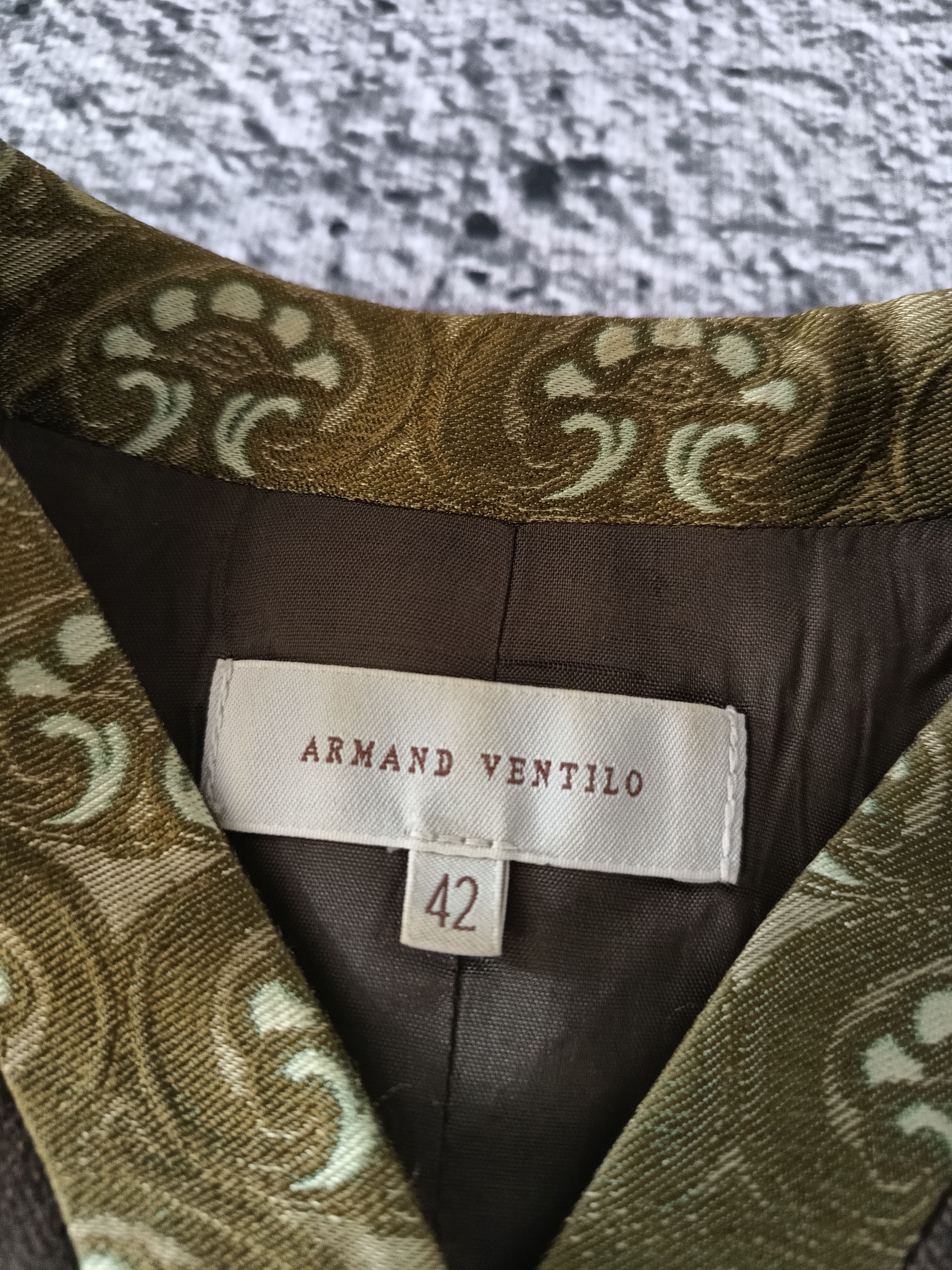 Designer × Vintage Armand Ventilo vintage wool blazer Size XL / US 12-14 / IT 48-50 - 8 Thumbnail