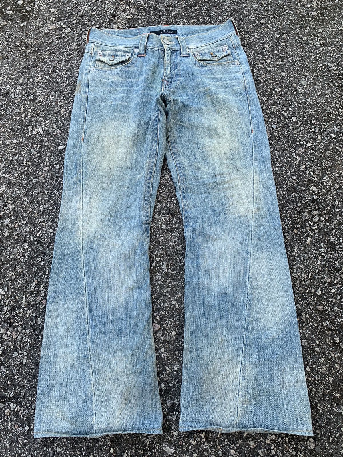 FLARE💥 DOMINATE HANDCRAFTED JEANS PUNK STYLE DENIM☠️🎌