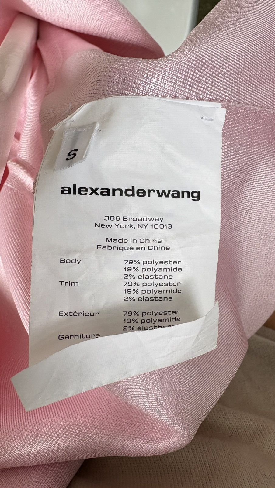 Alexander Wang Alexander Wang 2piece Formal Light Pink Size S / US 4 / IT 40 - 2 Thumbnail